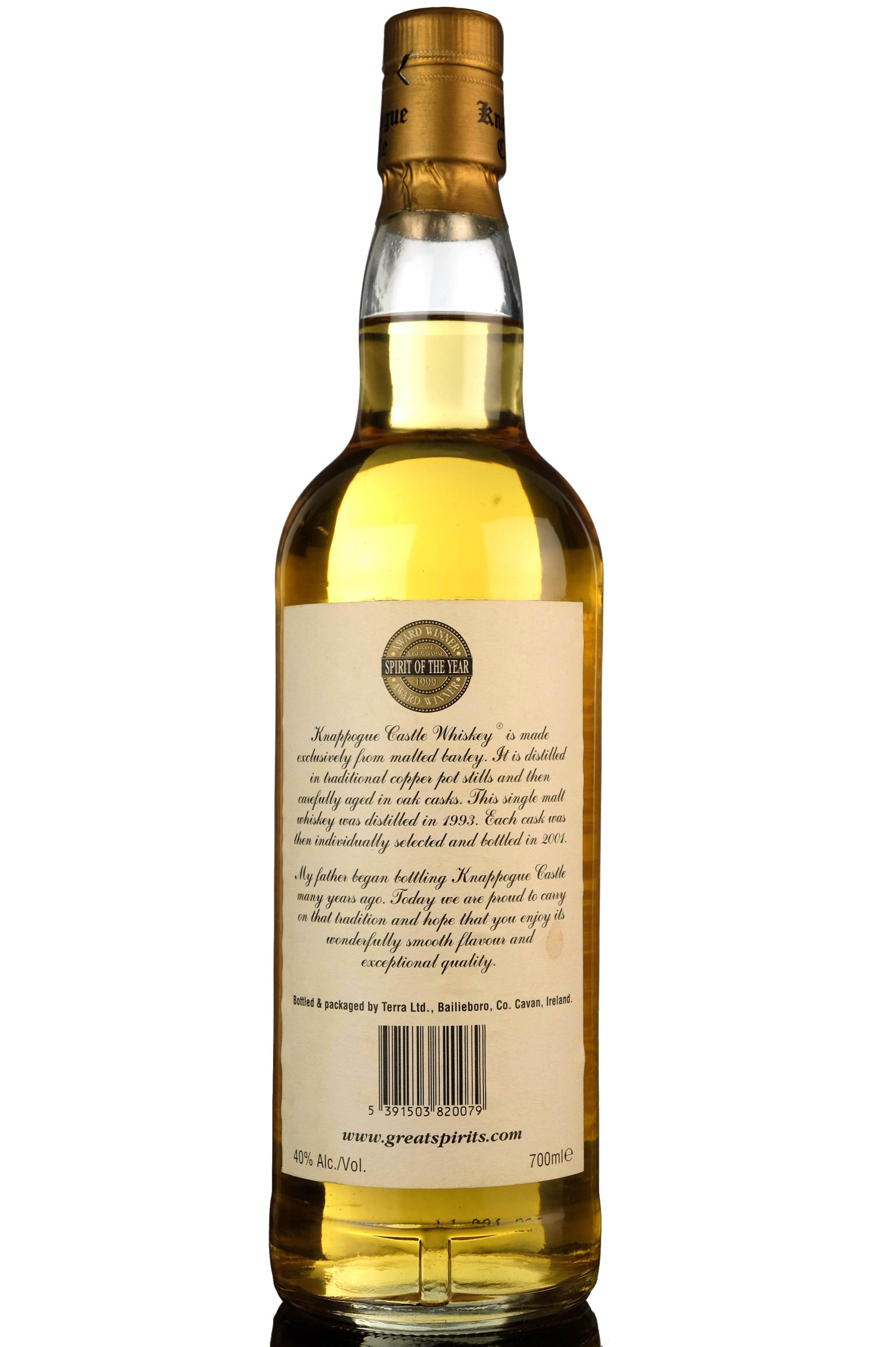 Knappogue Castle 1993 - Irish Whiskey
