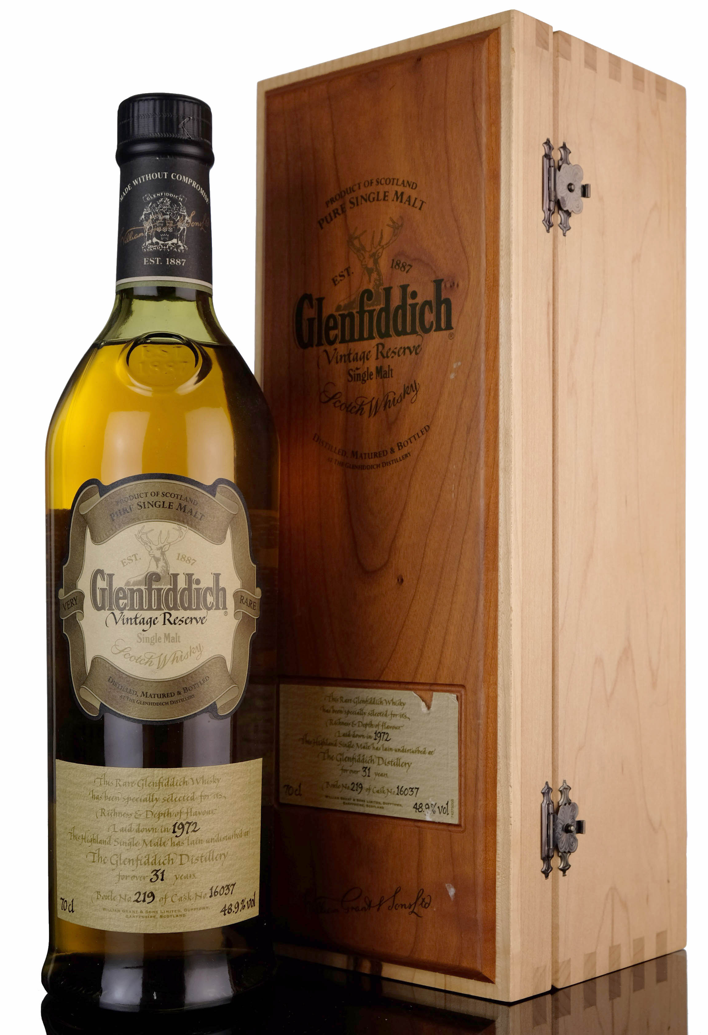 Glenfiddich 1972 31 Vintage Reserve Single Cask 16037