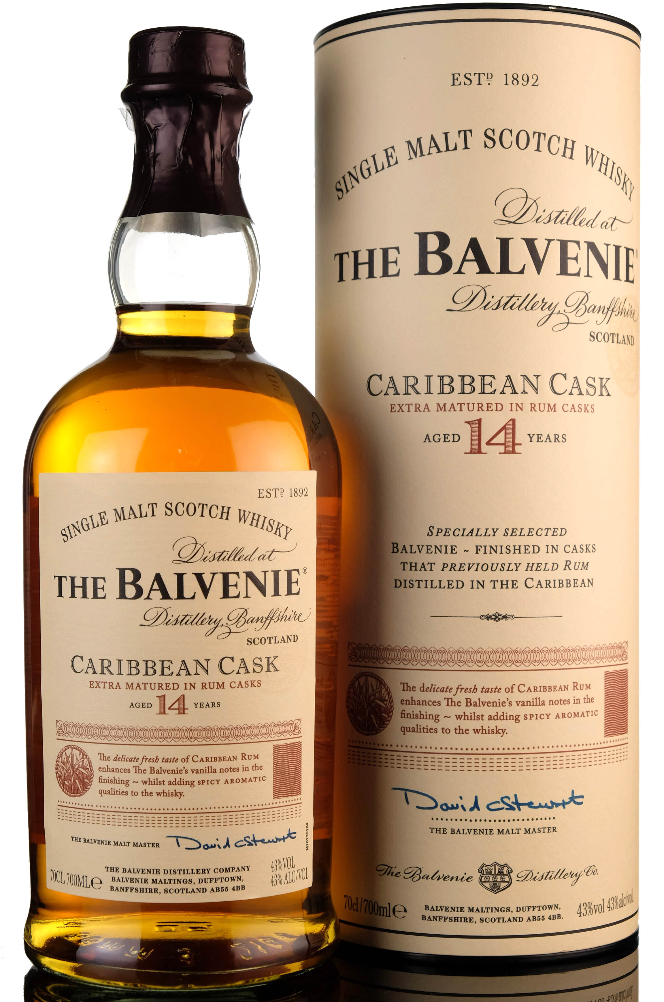 Balvenie 14 Year Old - Caribbean Cask