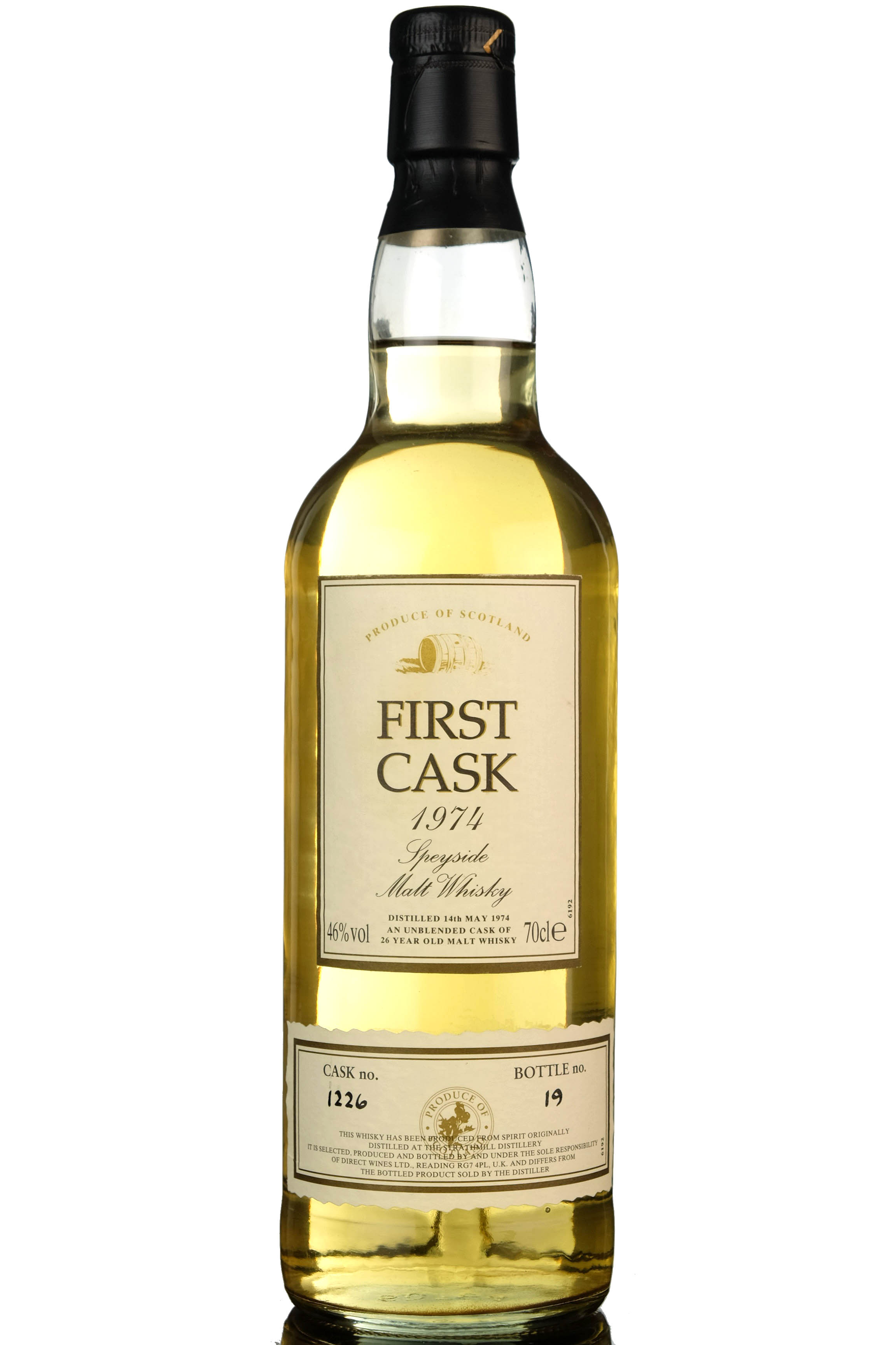 Strathmill 1974 26 First Cask 1226