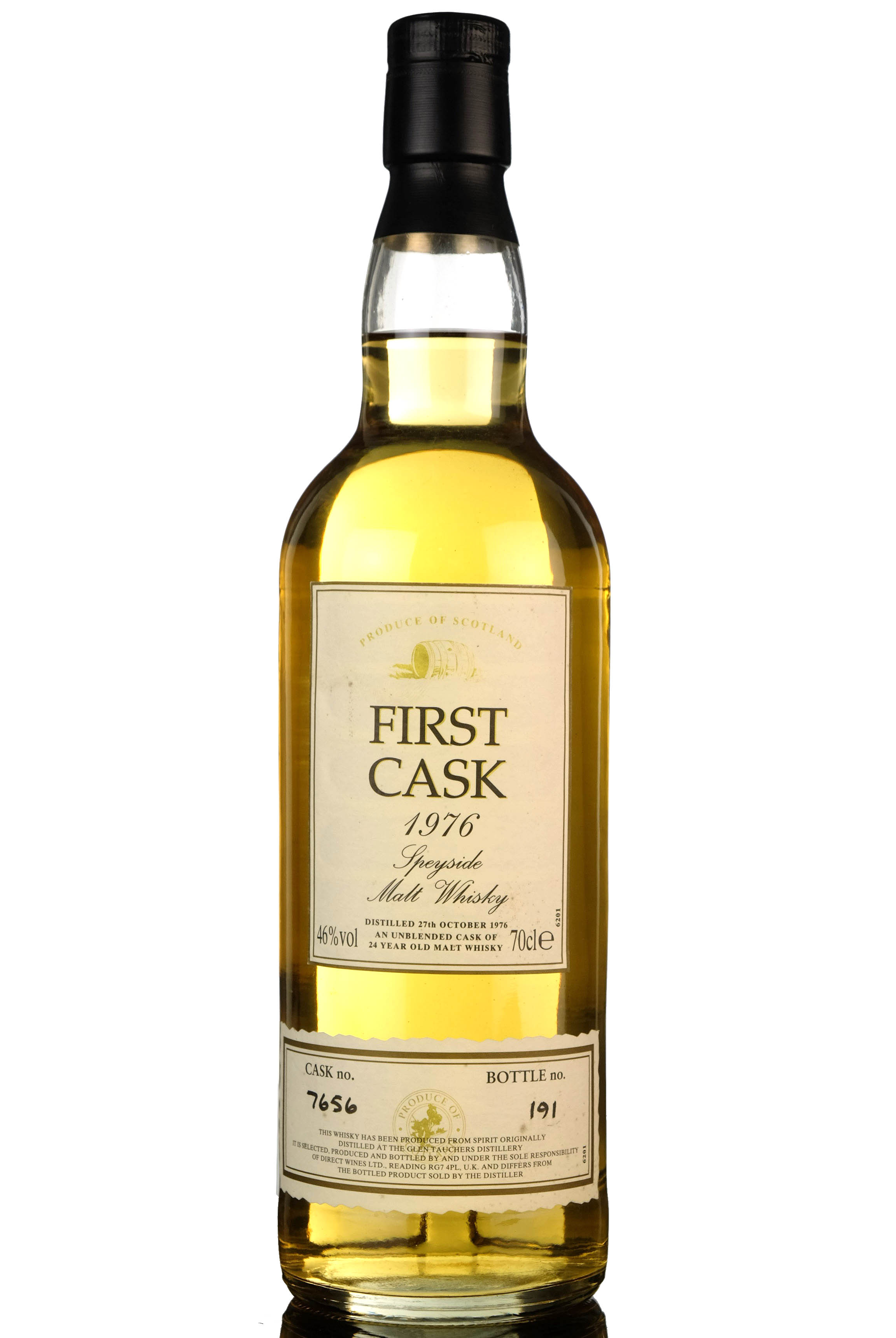 Glentauchers 1976 - 24 Year Old - First Cask 7656