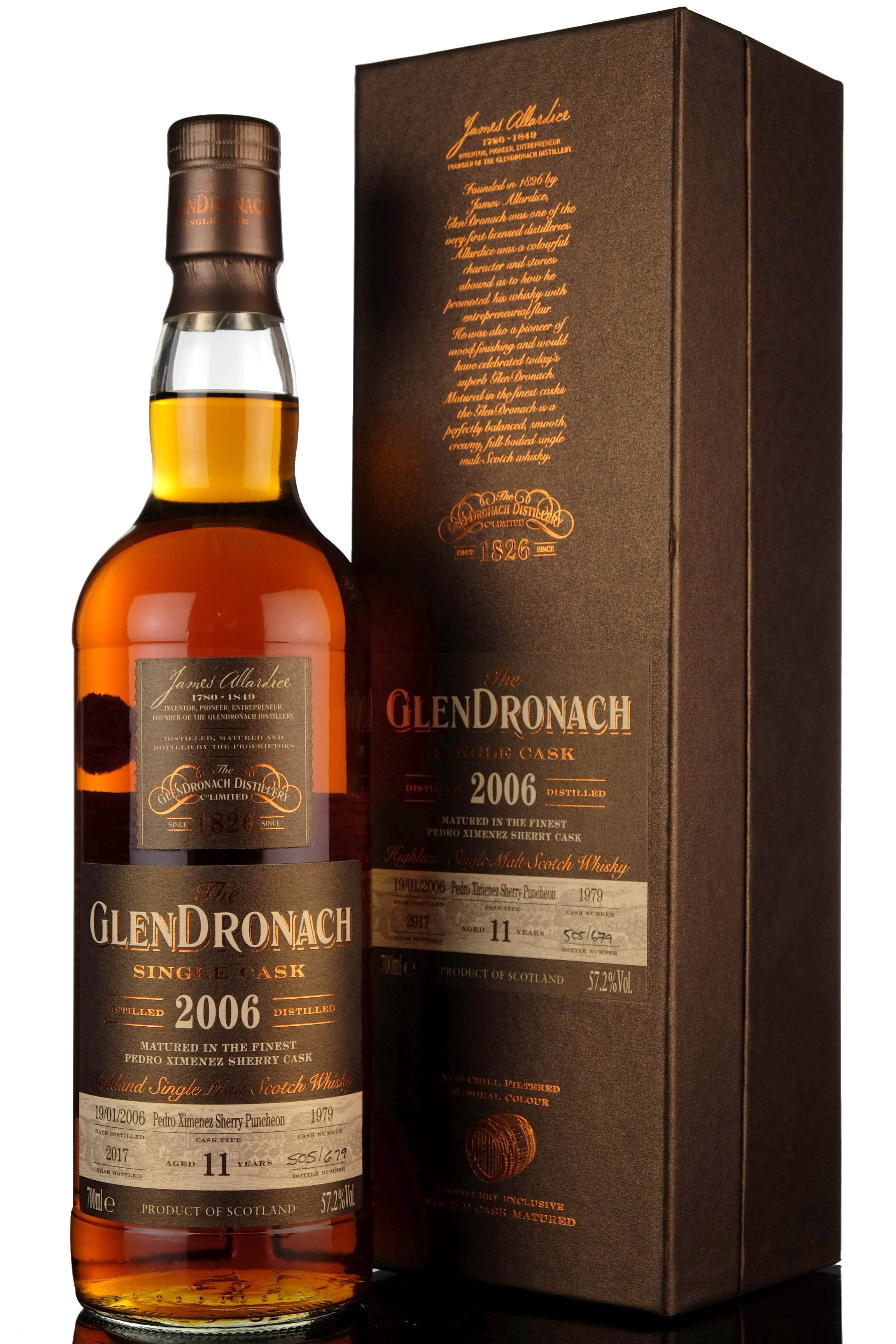Glendronach 2006 - 2017 11 Single Cask 1979 Batch 16
