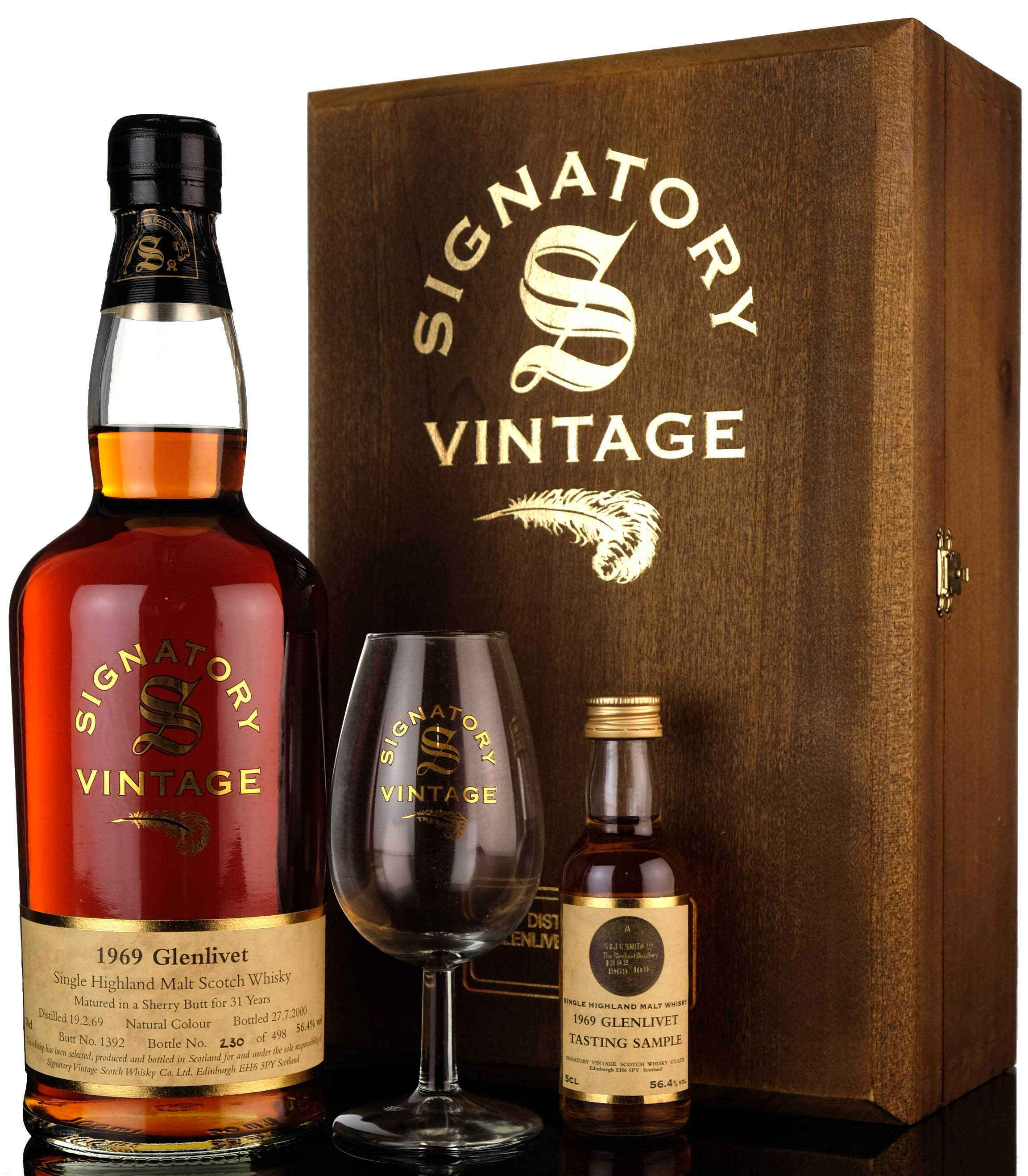 Glenlivet 1969 - 2000 31 Signatory Vintage