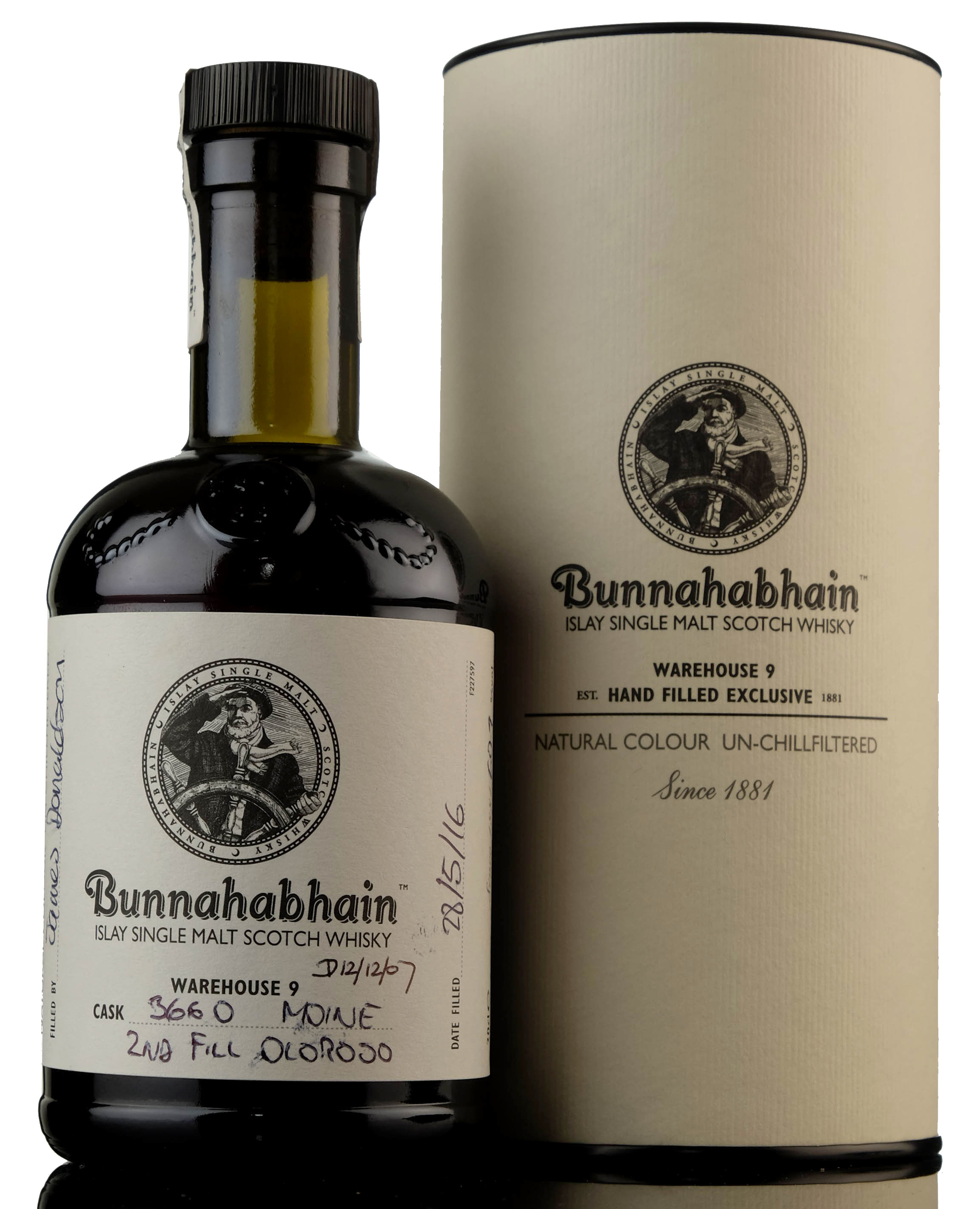Bunnahabhain Hand Filled 2016 - 20cl - Cask 3660 Moine