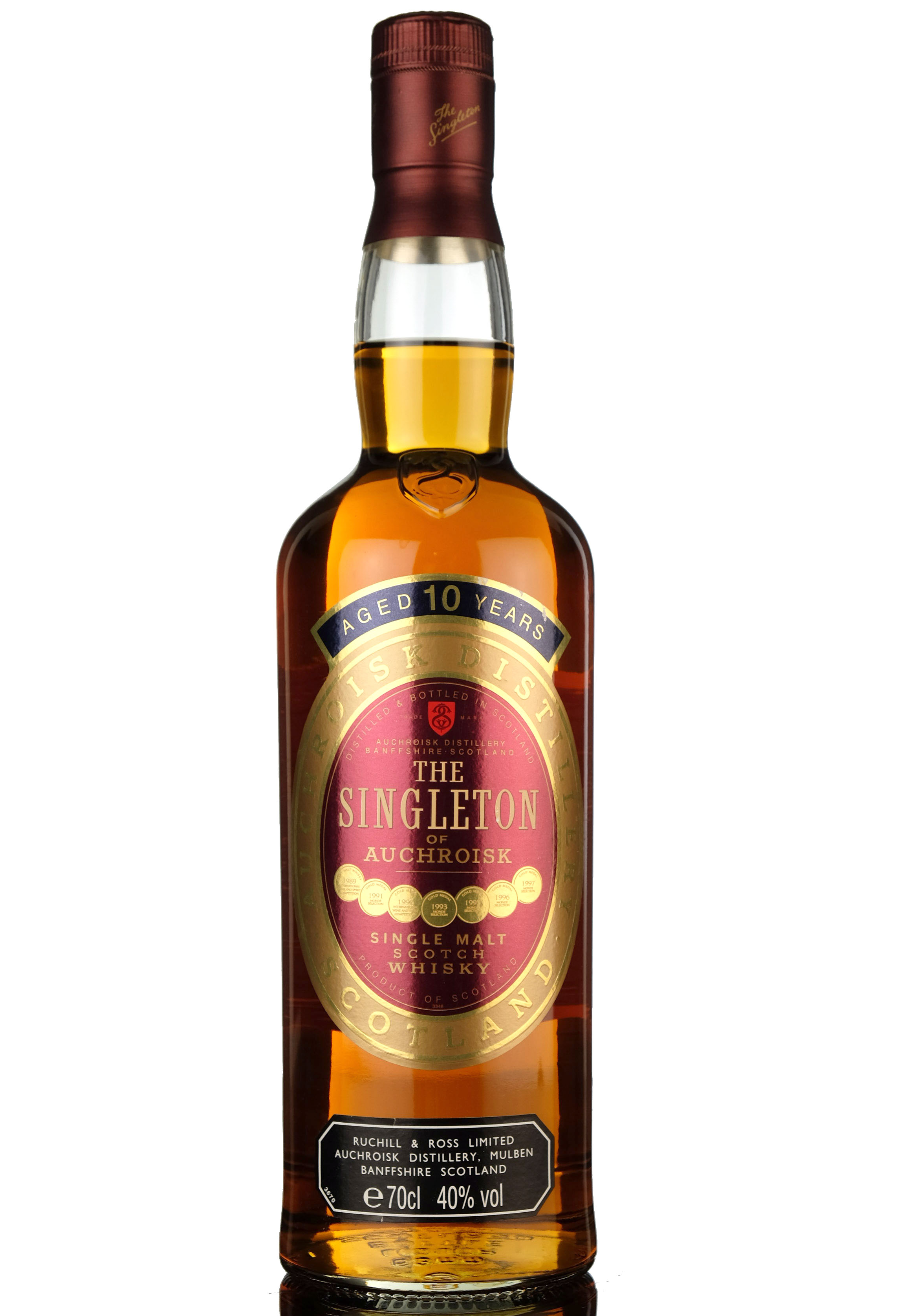 Singleton Of Auchroisk 10 Year Old