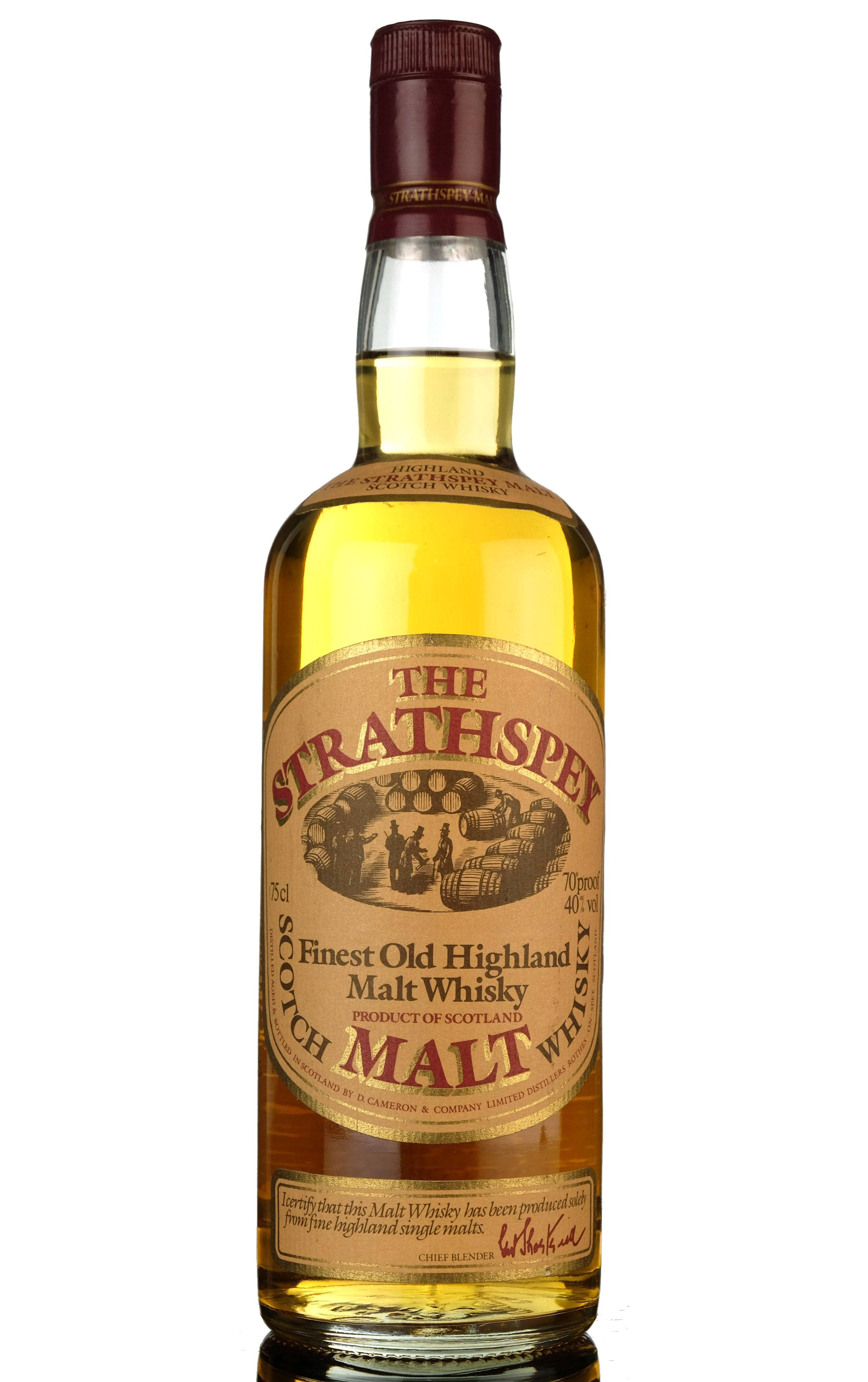 Strathspey Malt - Circa 1980