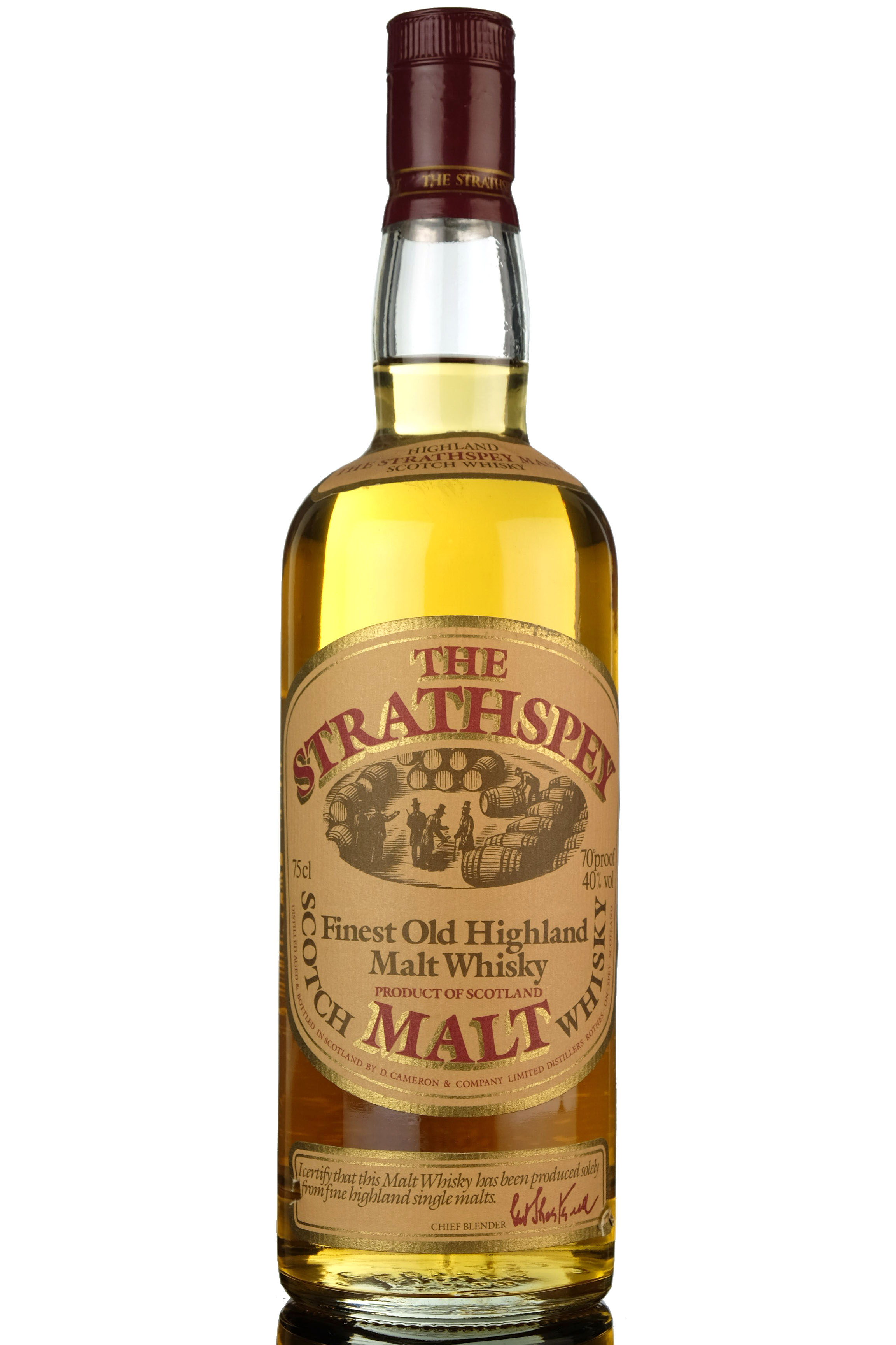 Strathspey Malt - Circa 1980