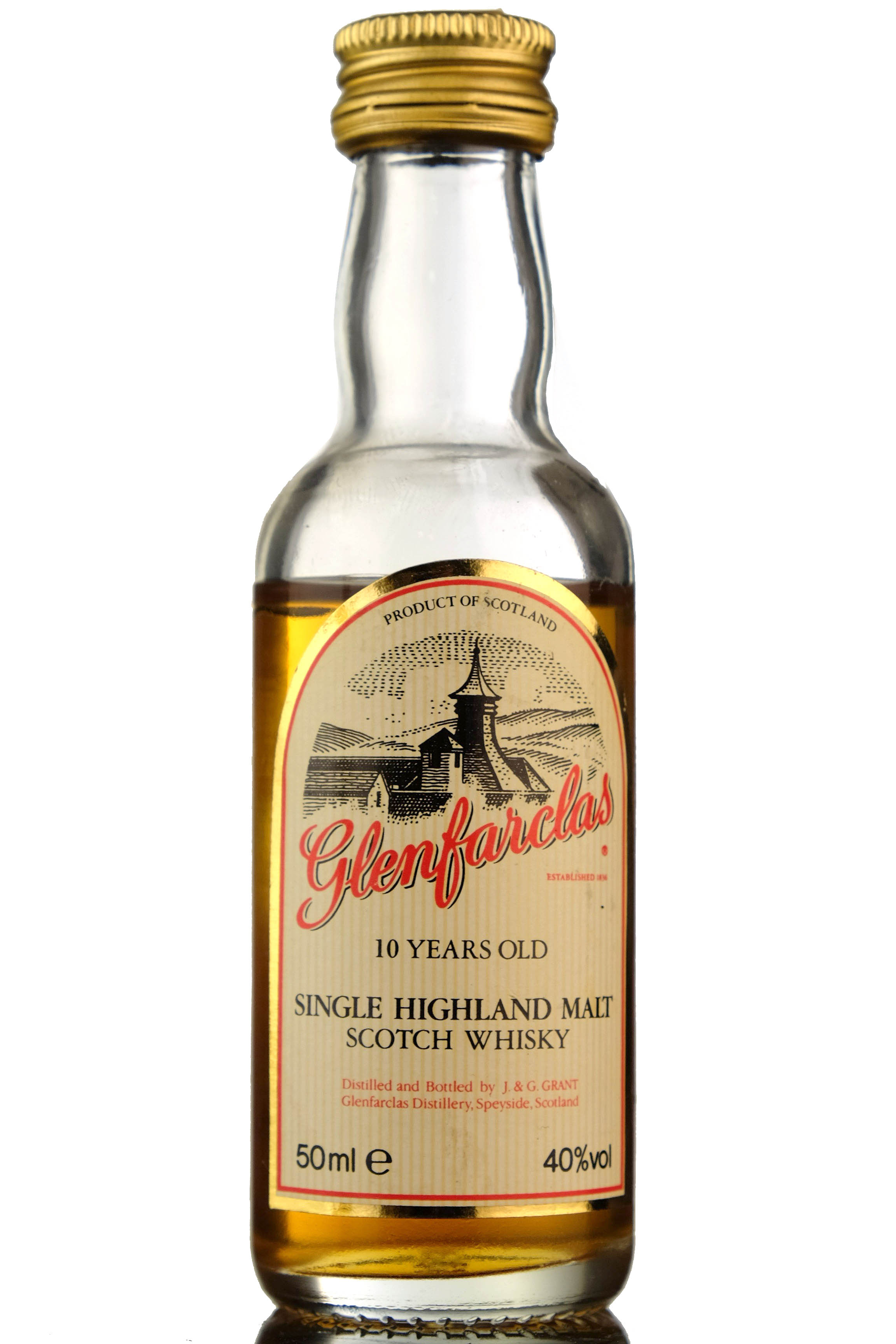 Glenfarclas 10 Year Old Miniature