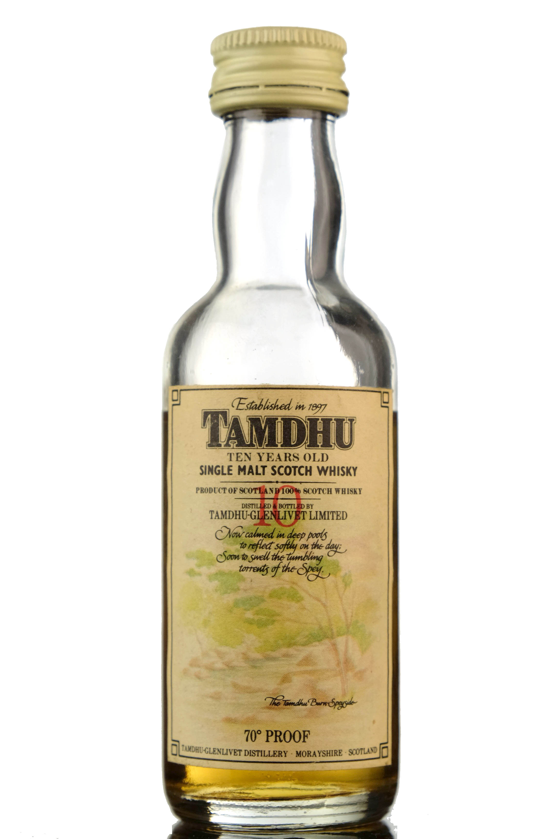 Tamdhu 10 Year Old Miniature