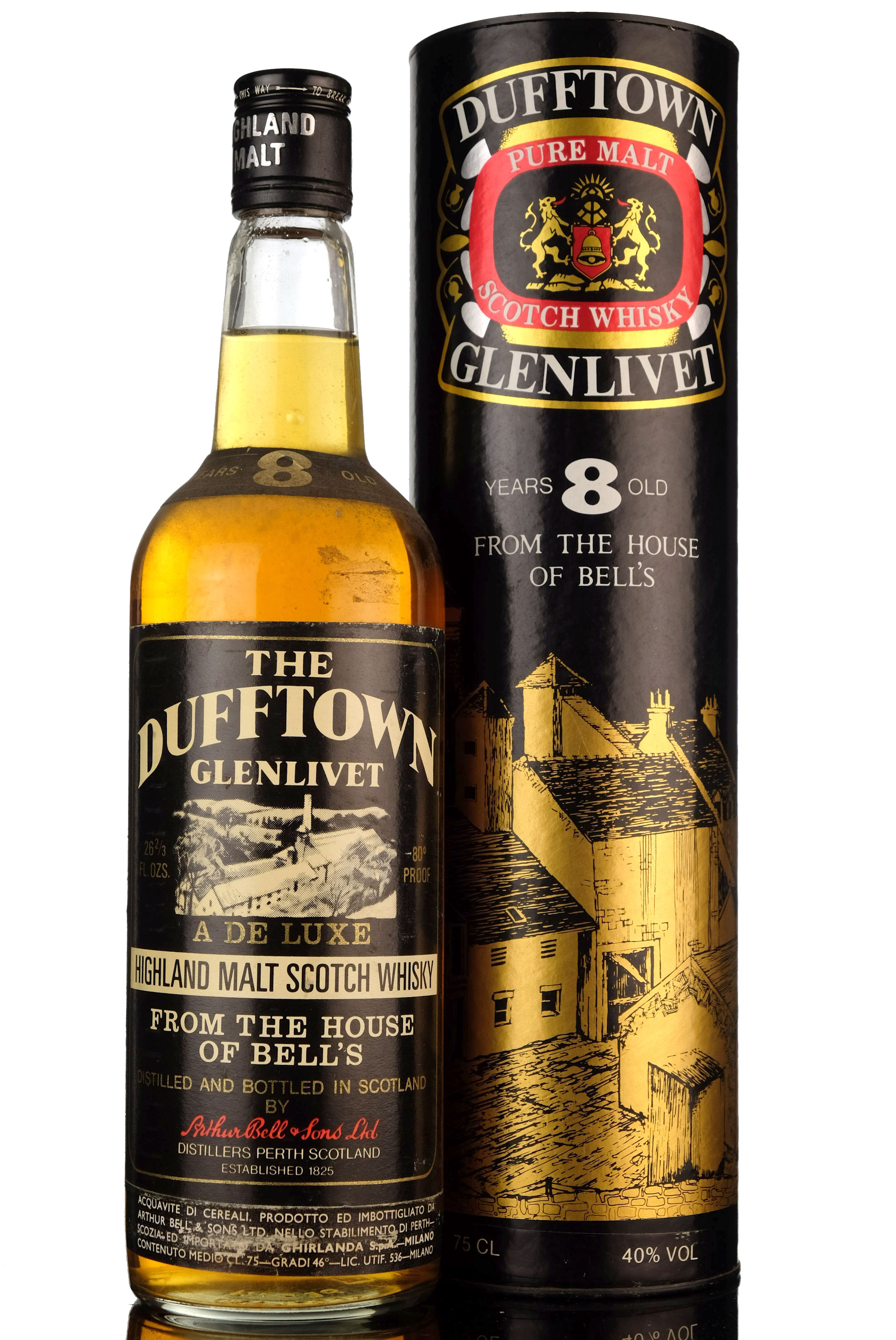 Dufftown-Glenlivet 8 Year Old - 1980s