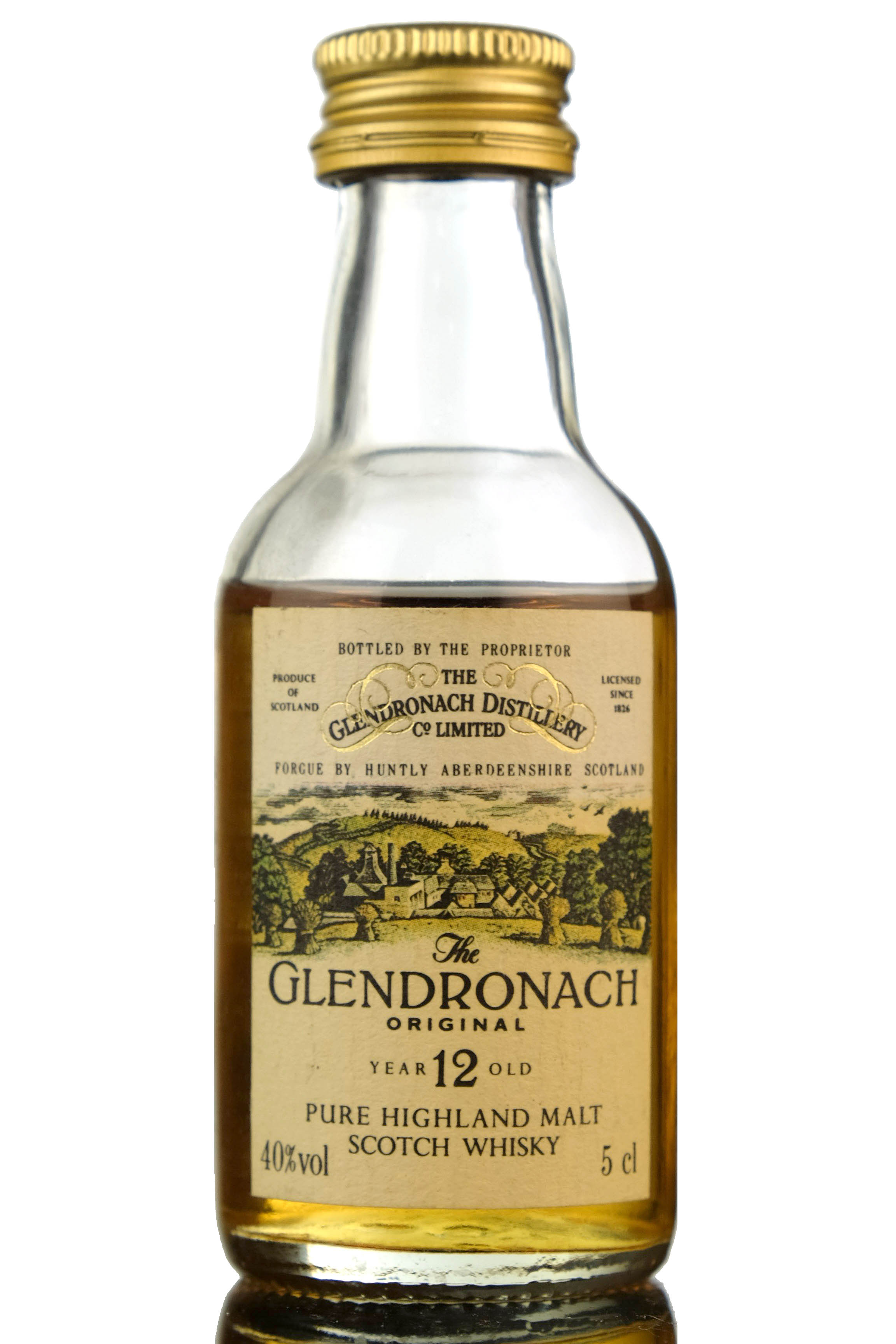 Glendronach 12 Year Old - Original Miniature