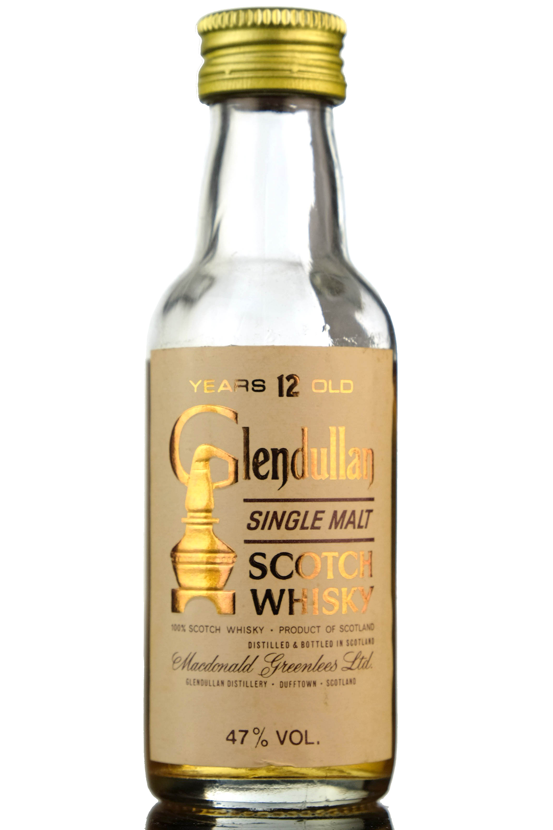Glendullan 12 Year Old Miniature
