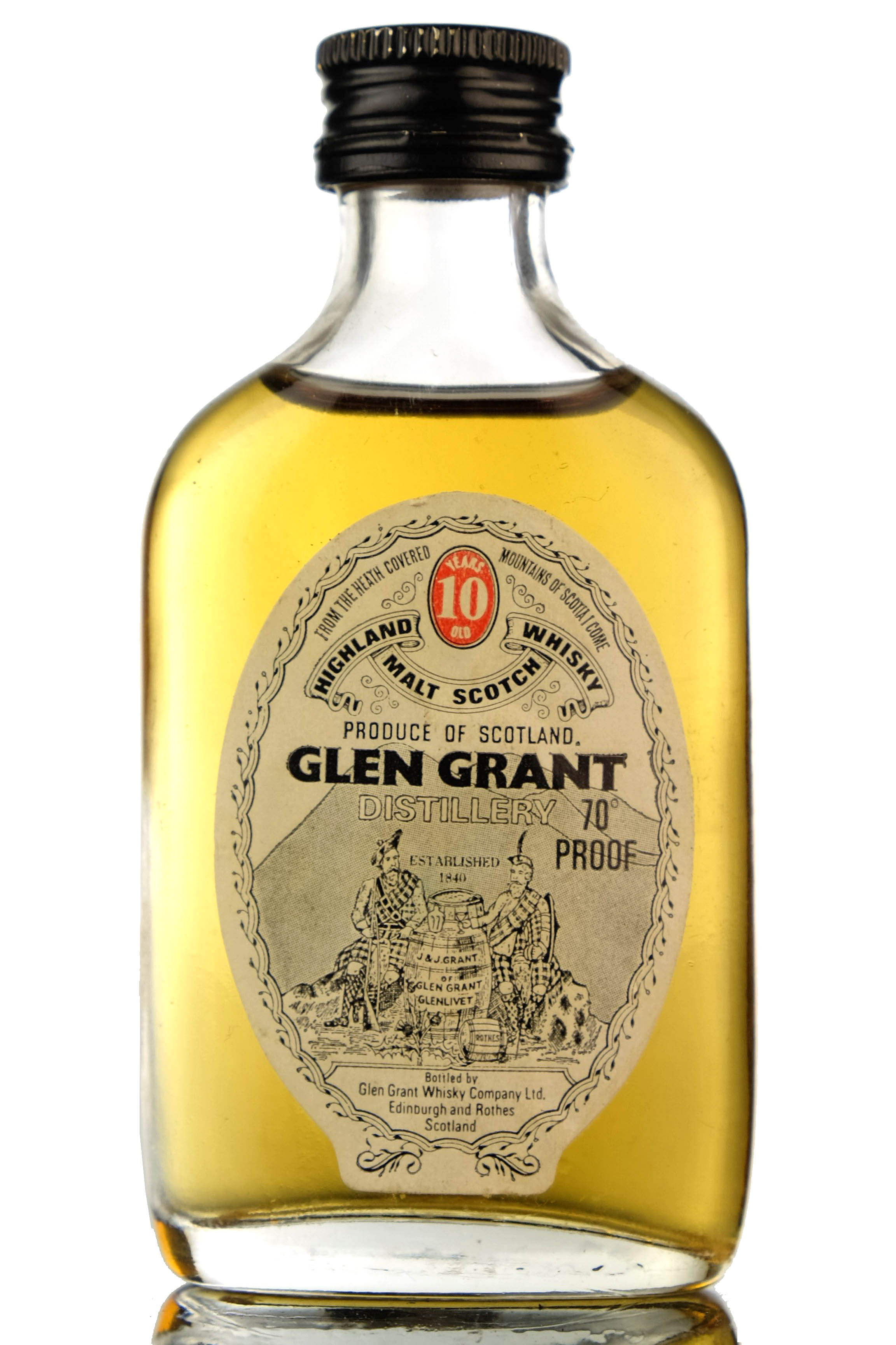 Glen Grant 10 Year Old Miniature