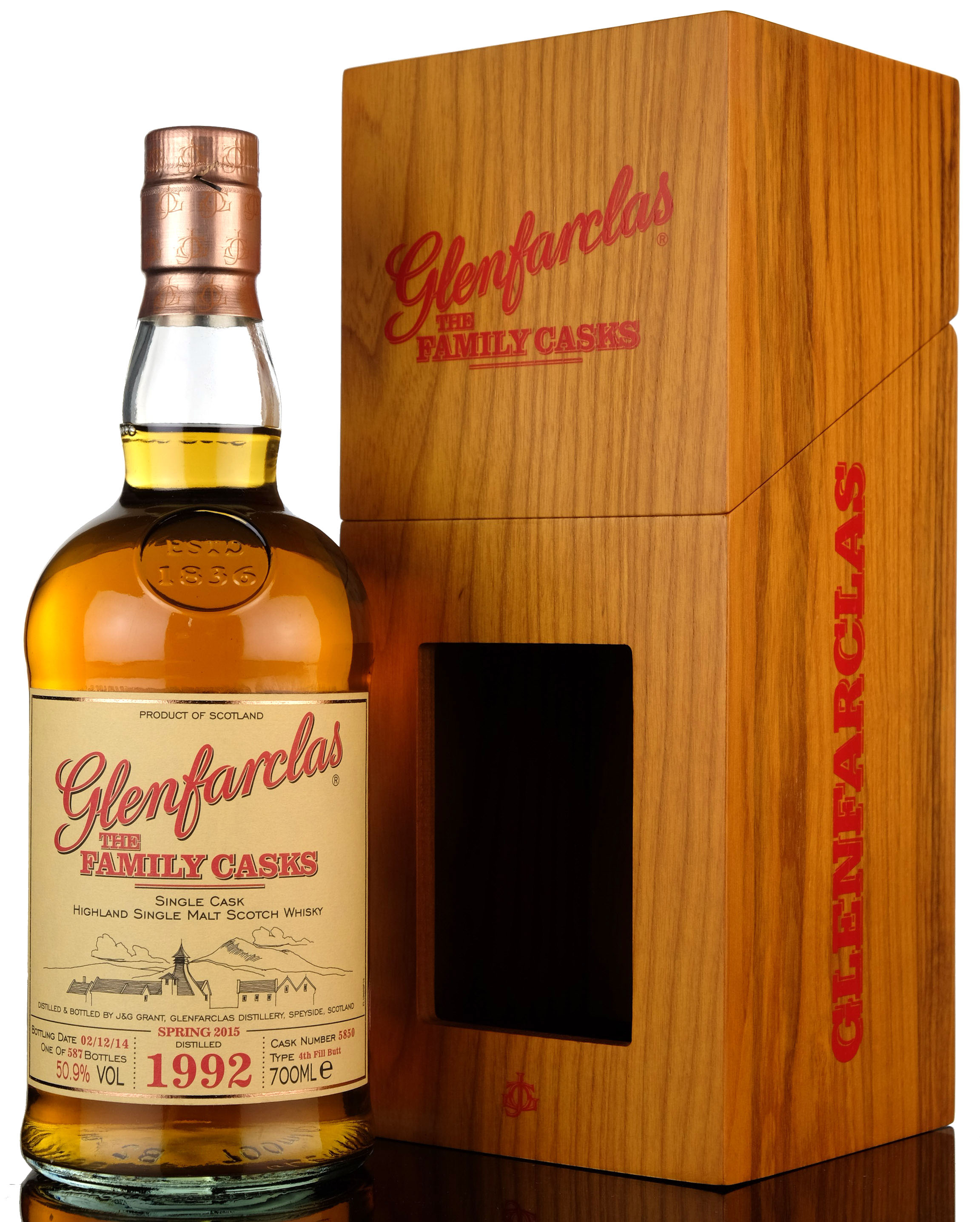 Glenfarclas 1992-2014 - The Family Casks 5850