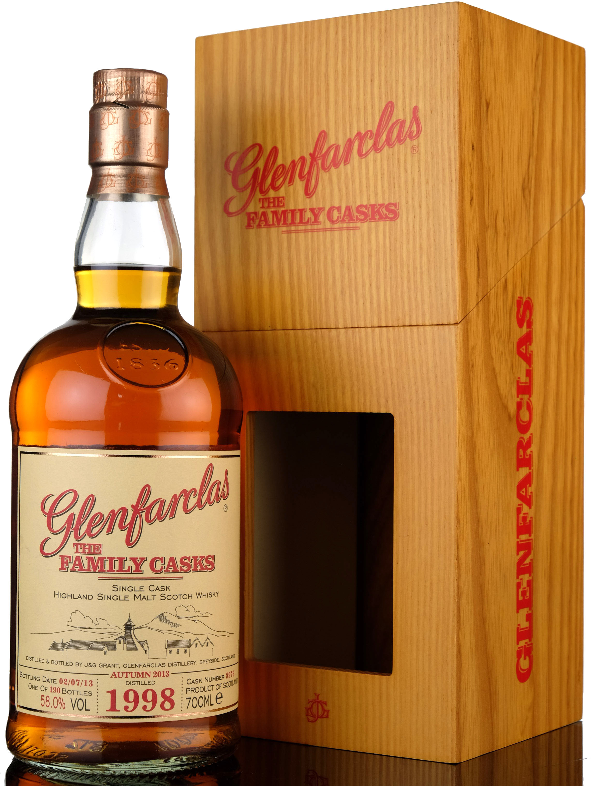 Glenfarclas 19982013  The Family Casks 8976