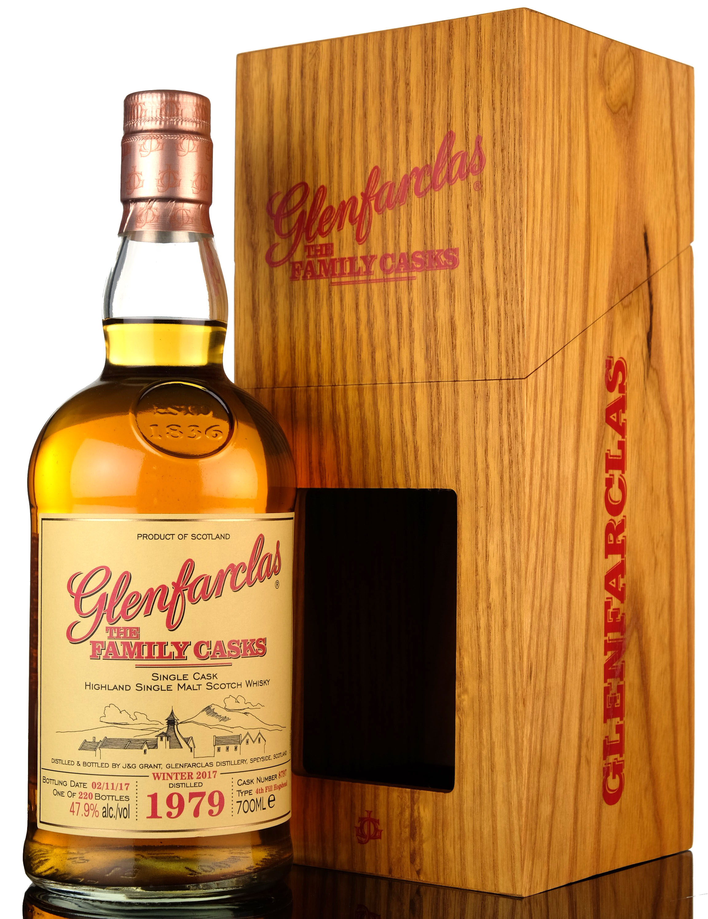 Glenfarclas 19792017 The Family Casks 8797