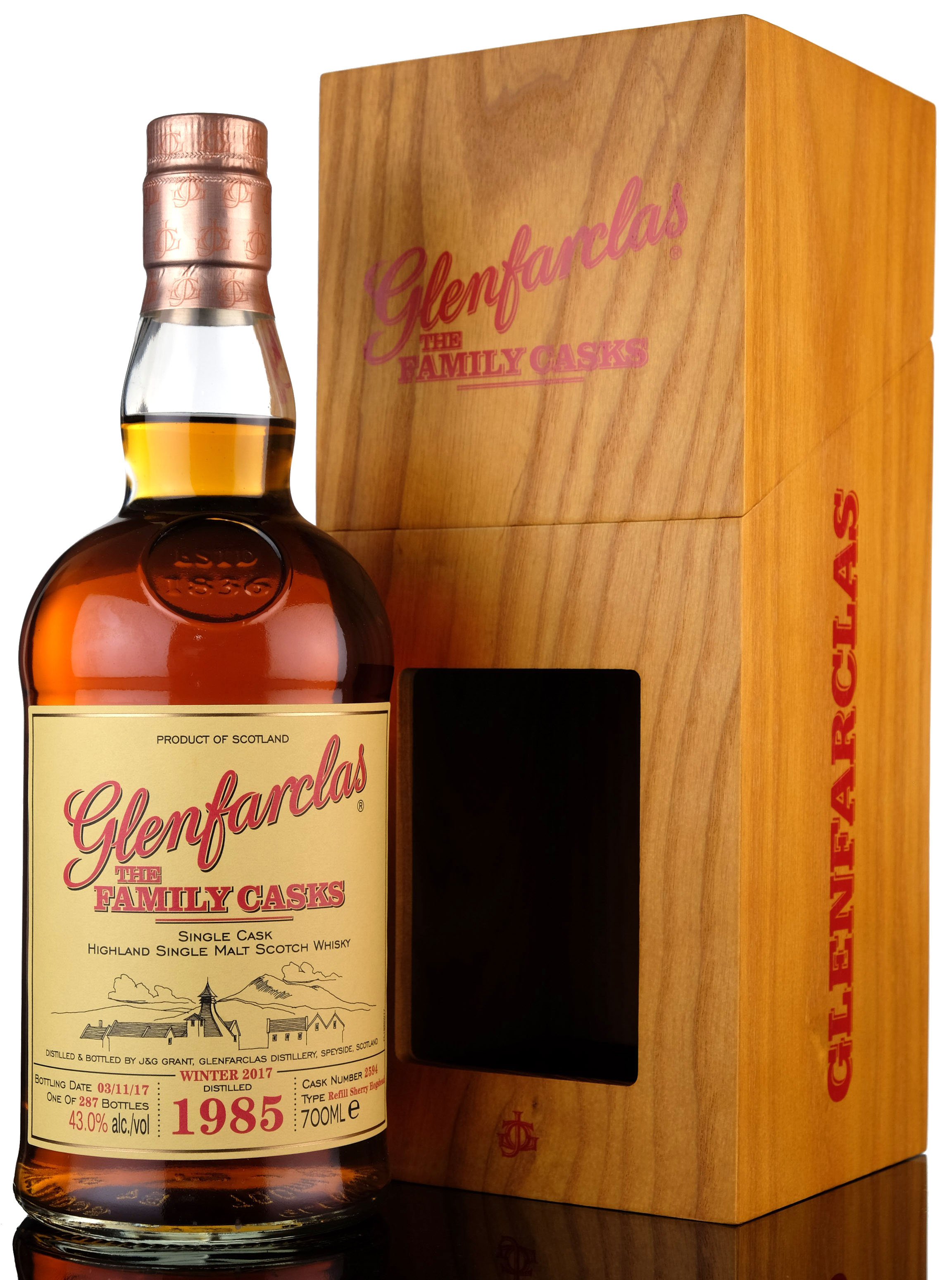 Glenfarclas 19852017 The Family Casks 2594