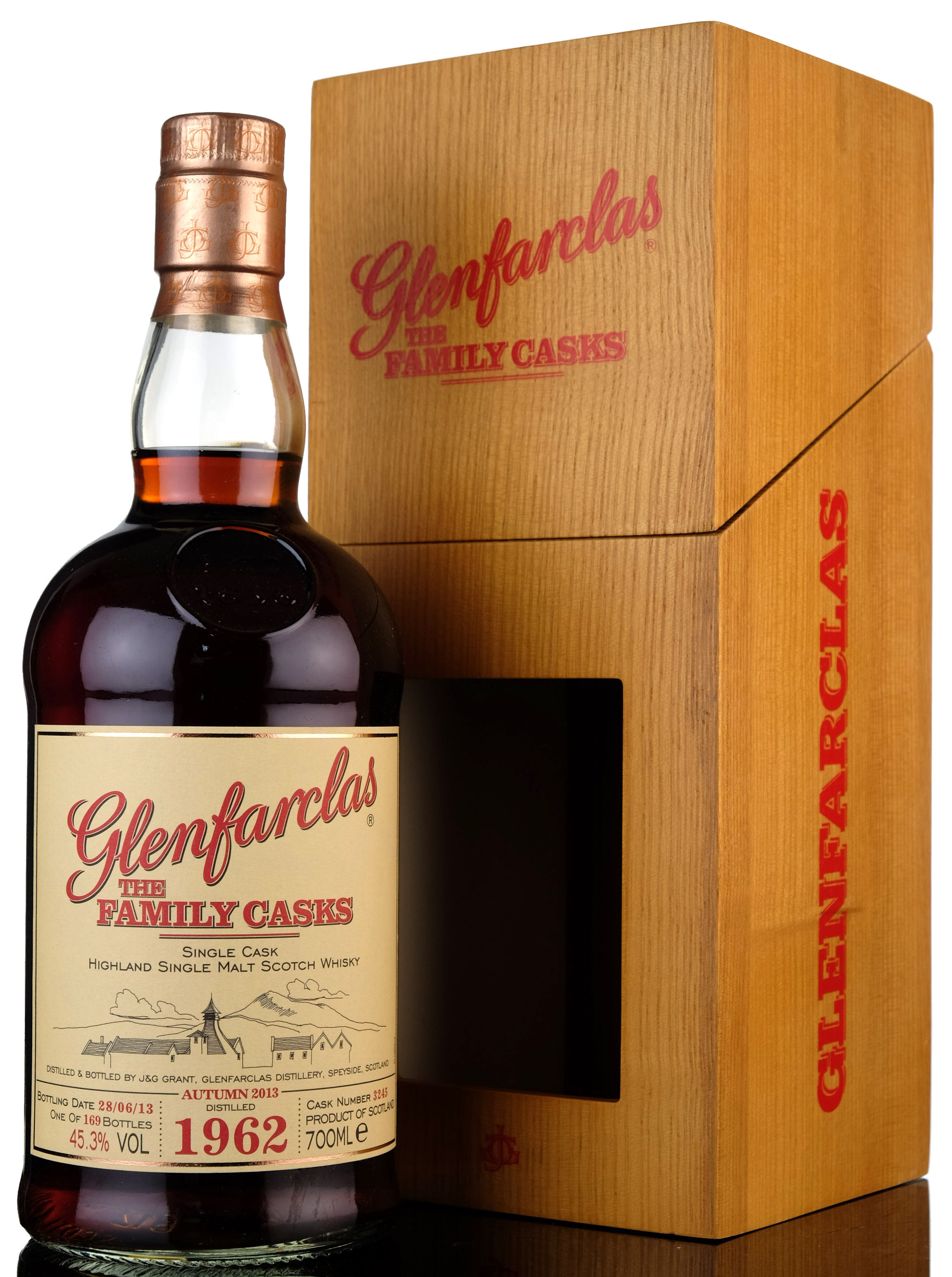 Glenfarclas 1962-2013 - The Family Casks 3245