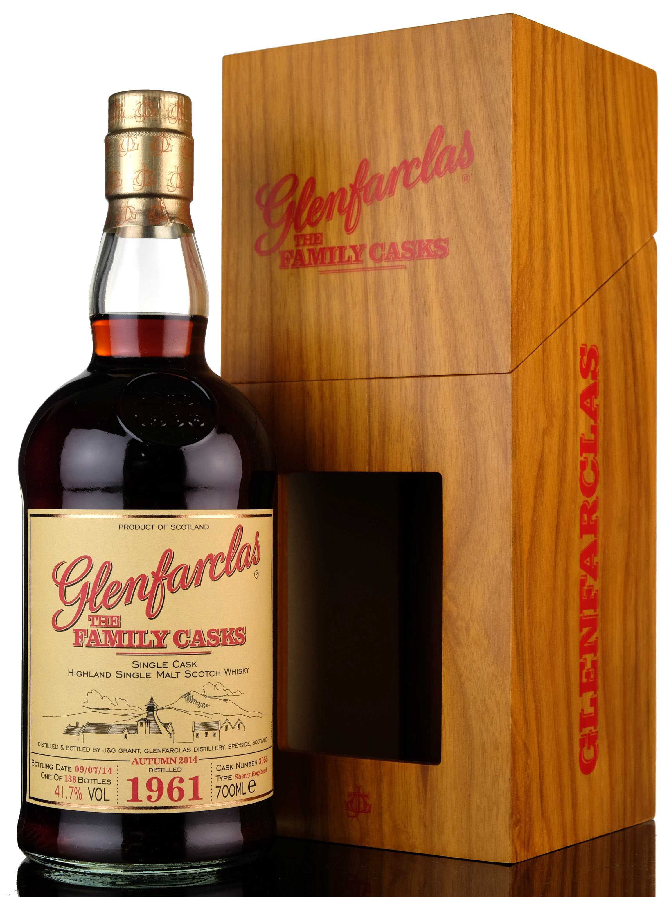 Glenfarclas 1961-2014 - The Family Casks 3055