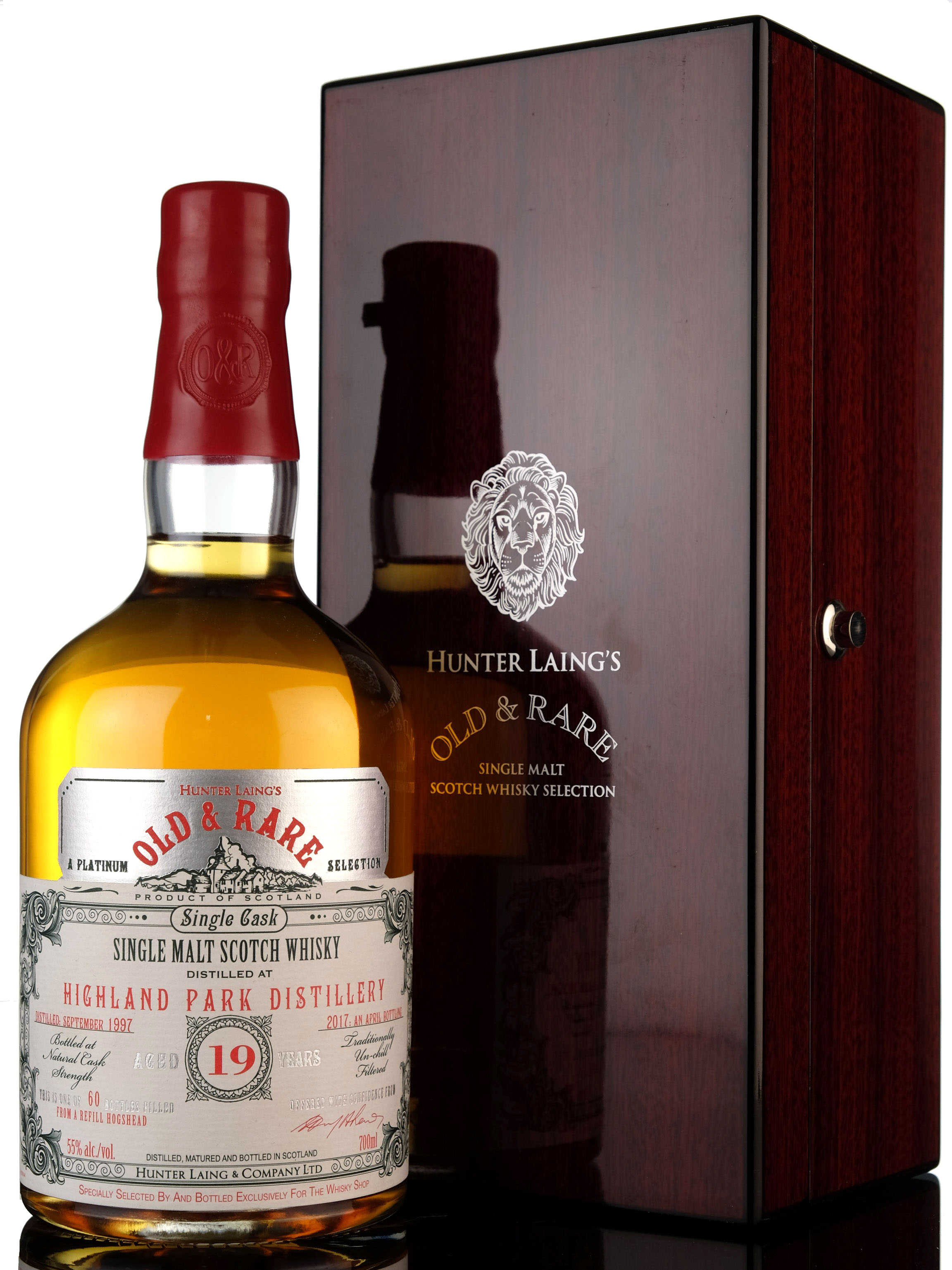 Highland Park 19972017 19 Year Old Hunter Laing Old Rare Platinum Selection