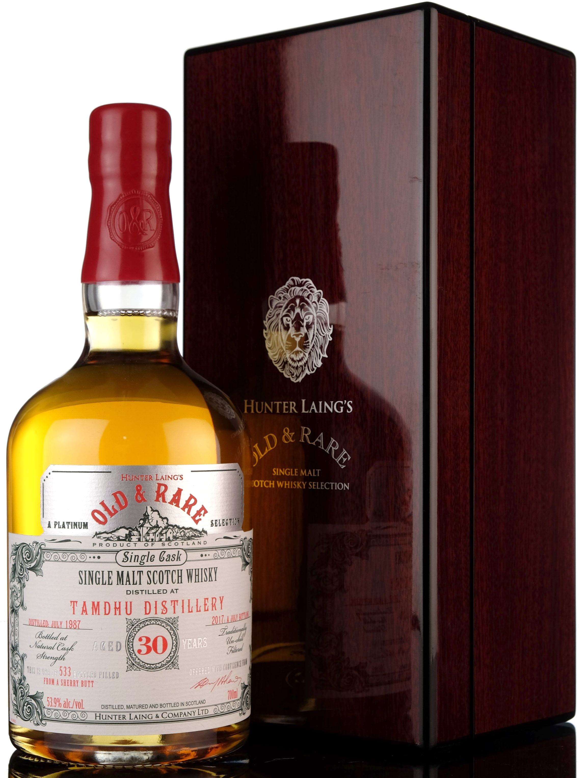 Tamdhu 1987-2017 - 30 Year Old - Hunter Laing - Old & Rare Platinum Selection
