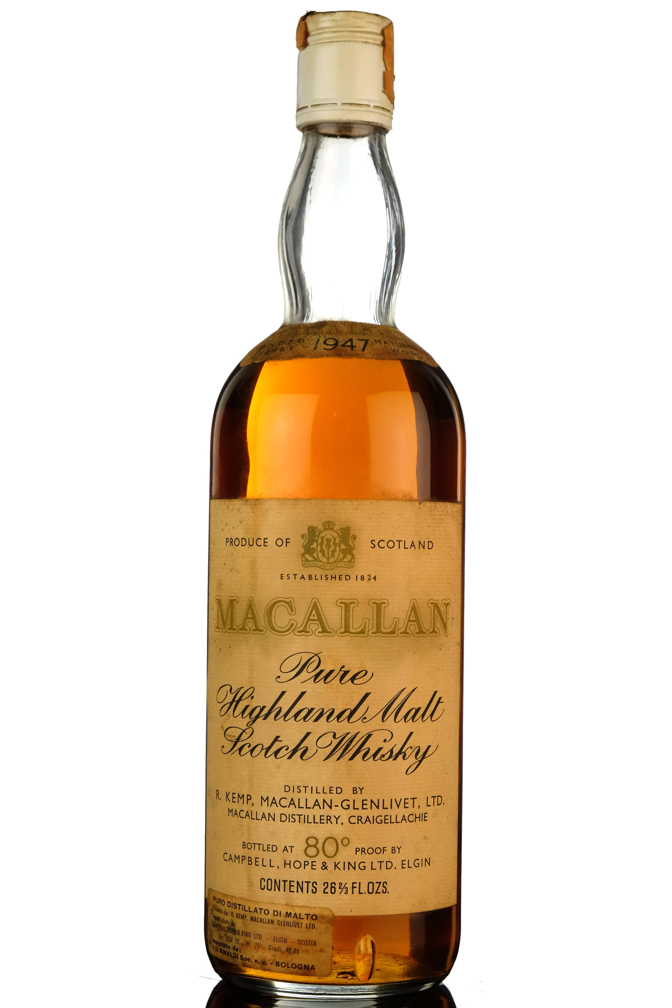 Macallan 1947 - Campbell Hope & King