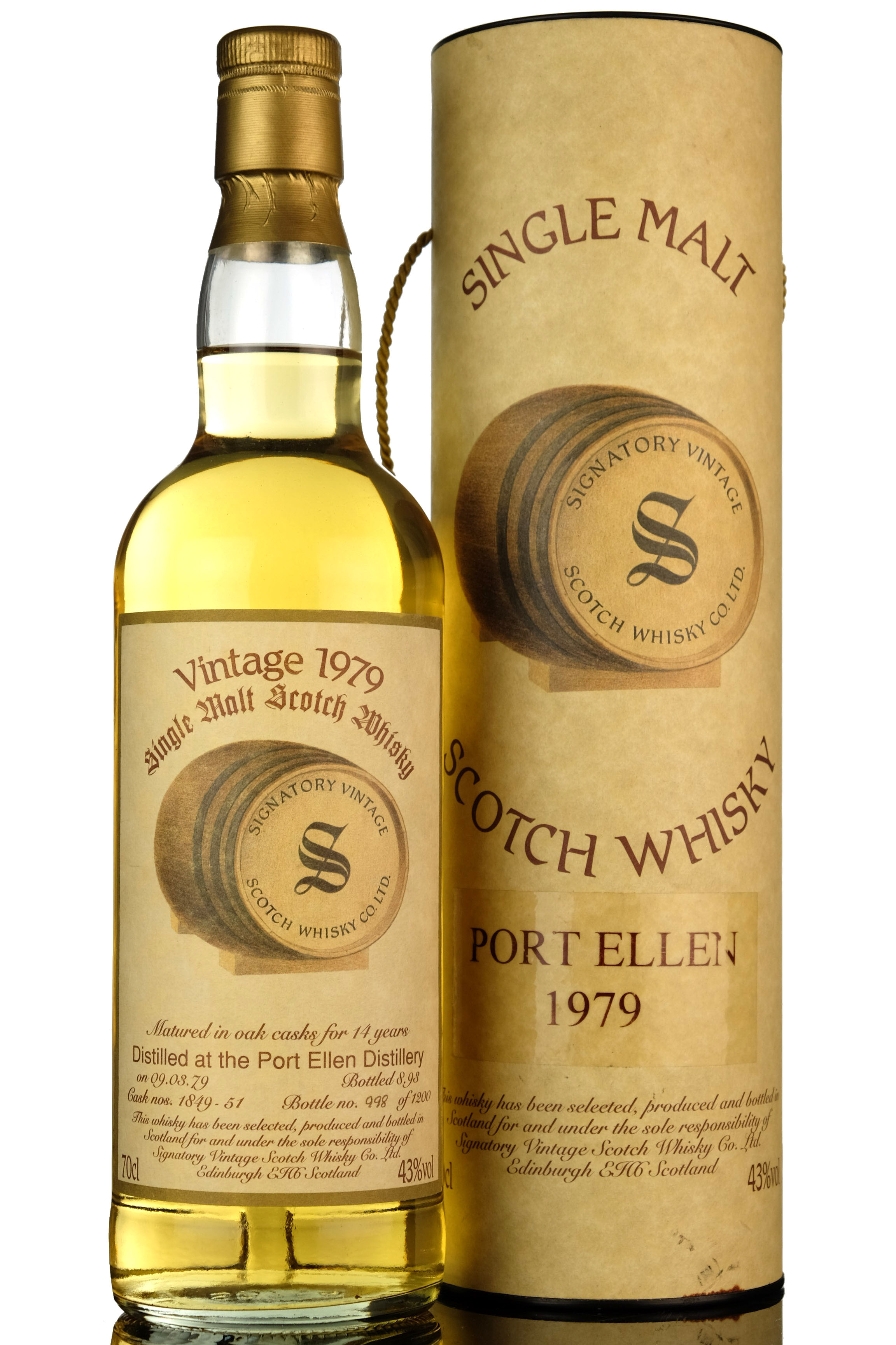 Port Ellen 1979 - 1993 14 Signatory Vintage