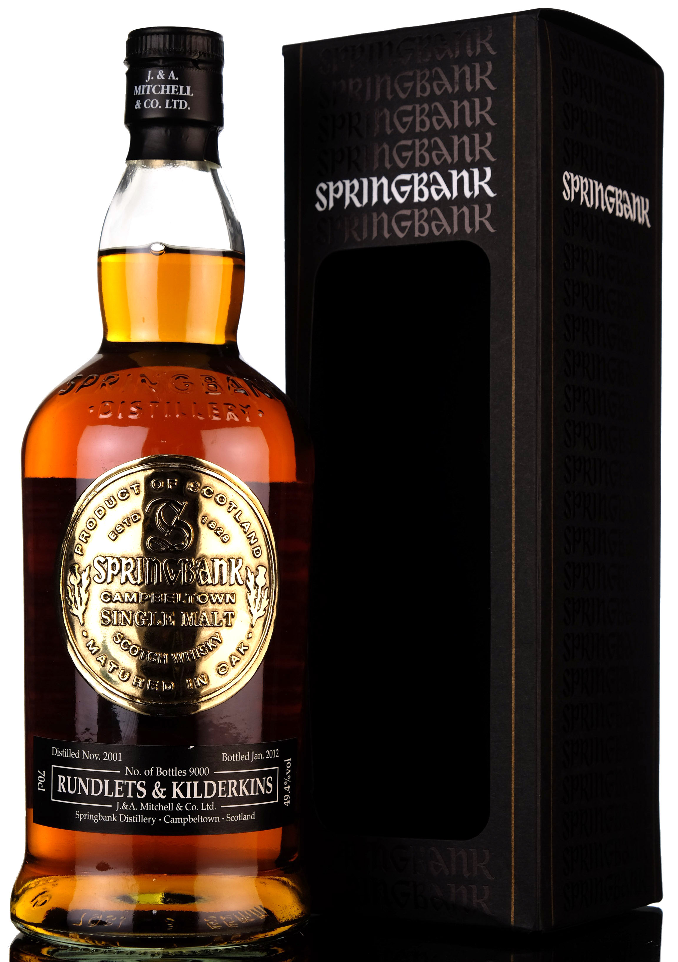 Springbank 2001-2012 - Rundlets & Kilderkins