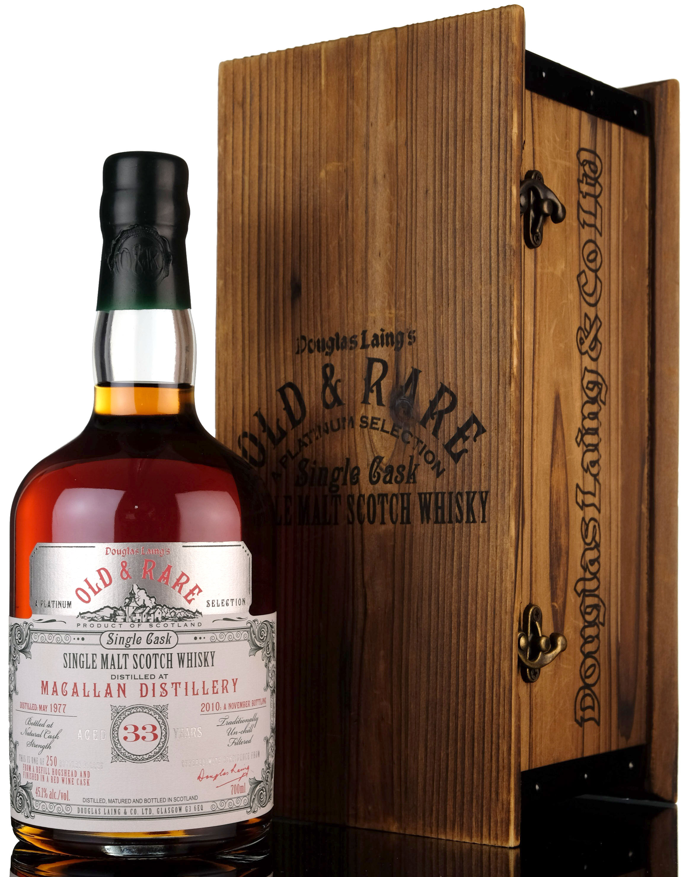 Macallan 19772010  33 Year Old  Douglas Laing  Old  Rare Platinum Selection
