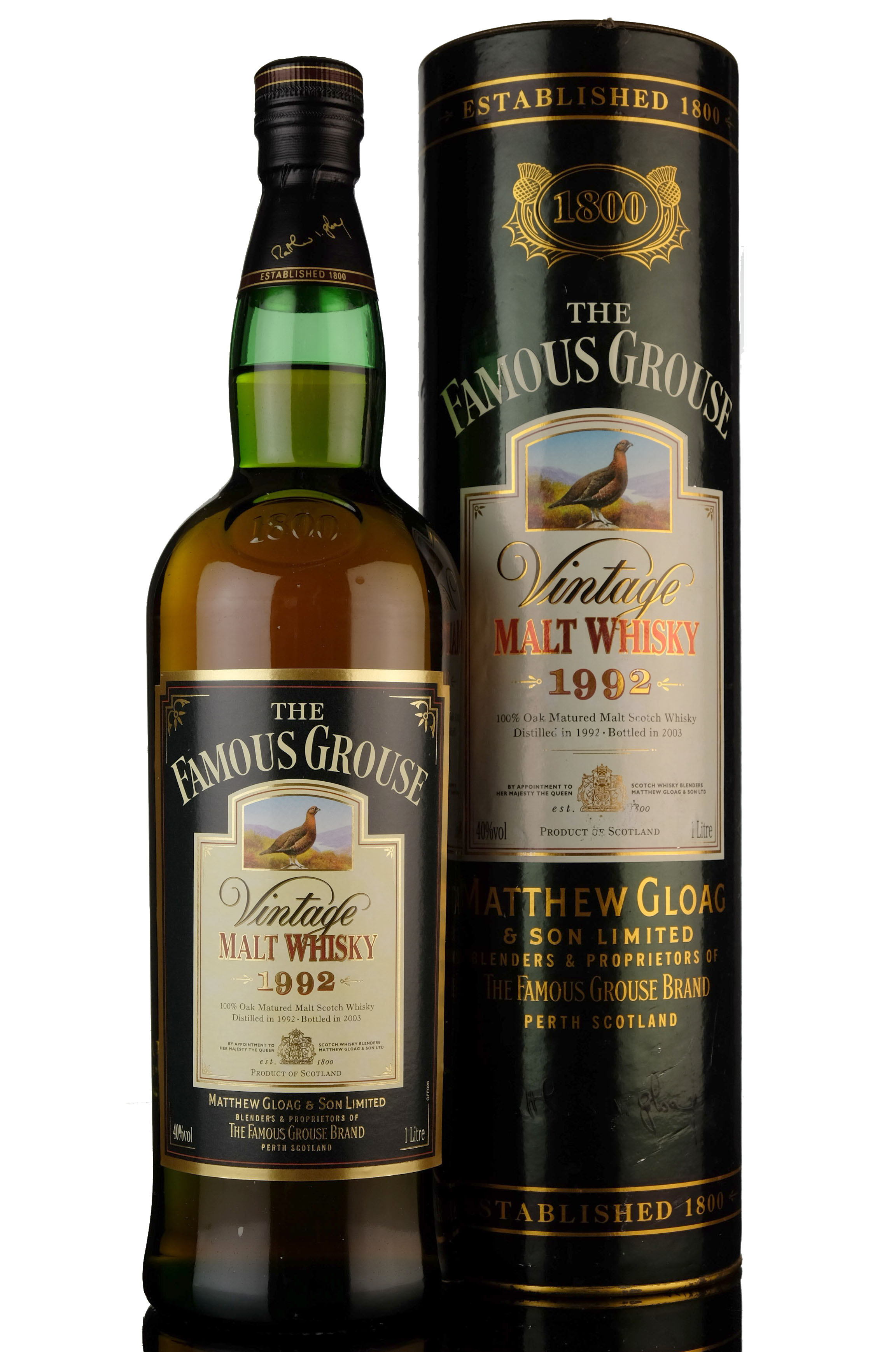 Famous Grouse 1992-2003 - 1 Litre