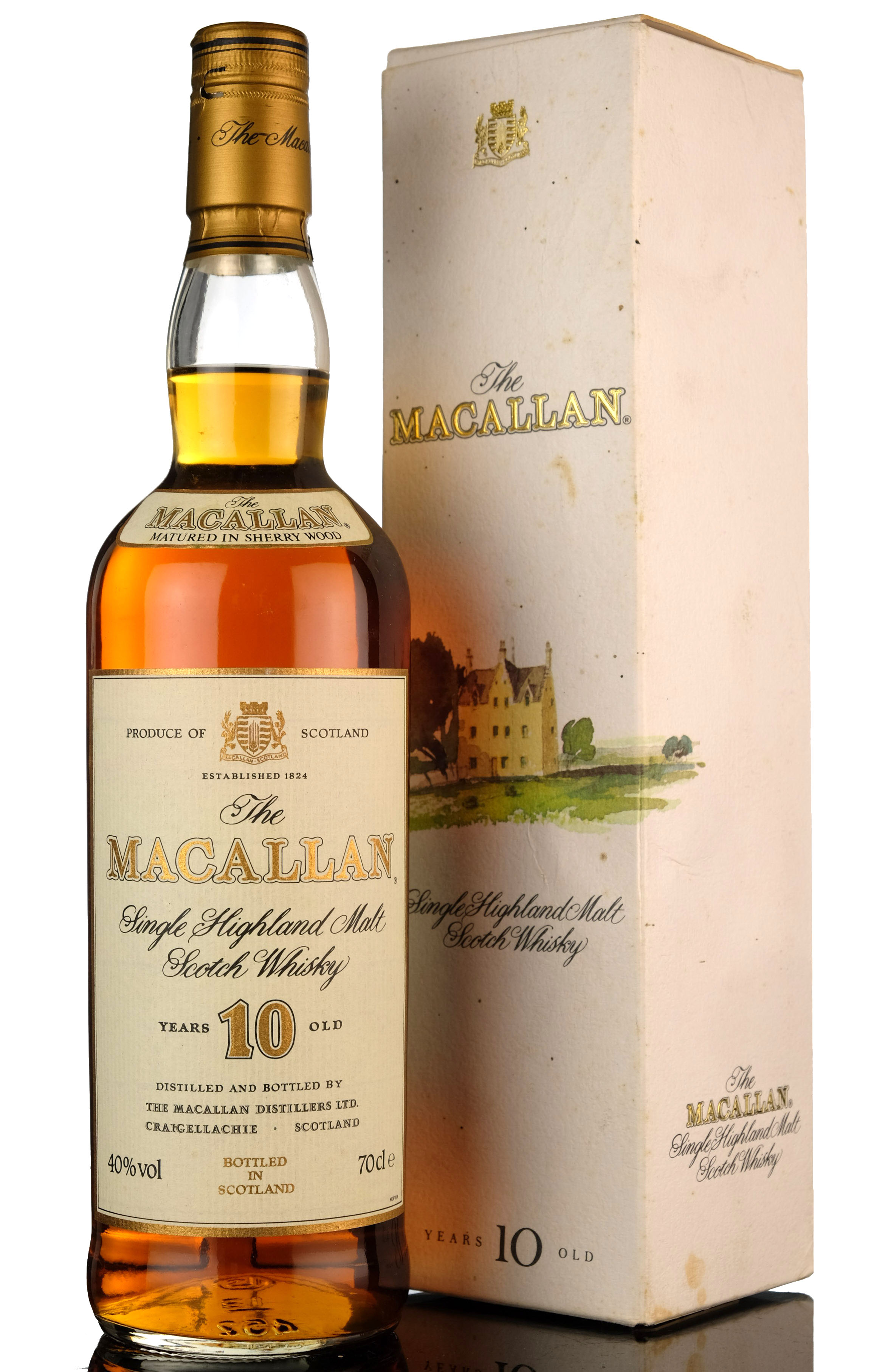 Macallan 10 Year Old - Sherry Cask - 1990s