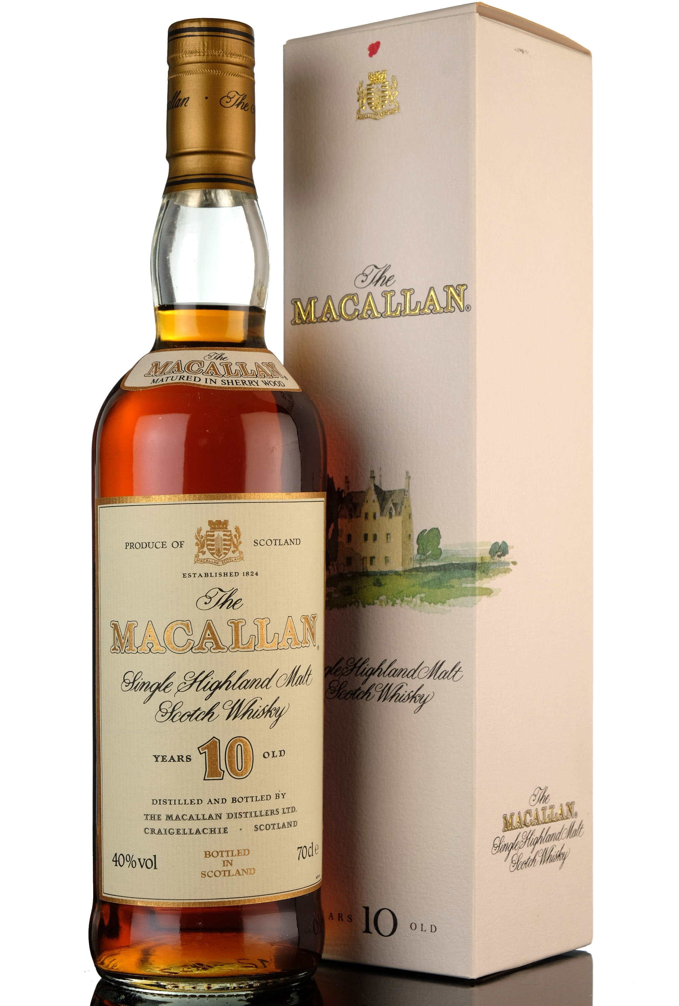 Macallan 10 Year Old - Sherry Cask - 1990s