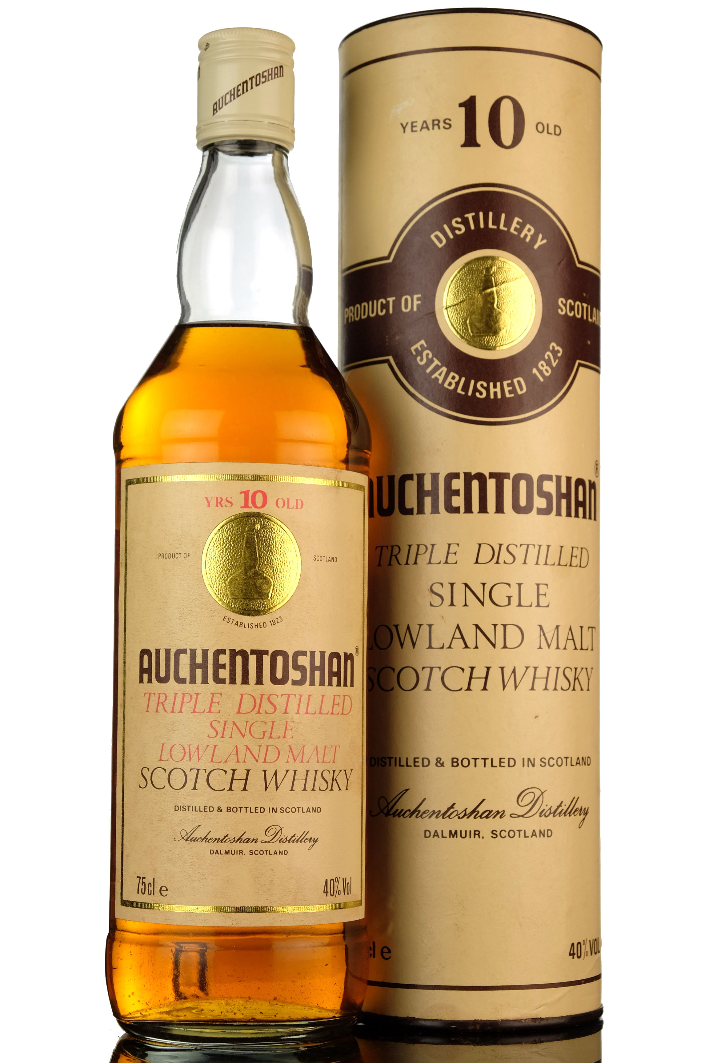 Auchentoshan 10 Year Old - 1980s