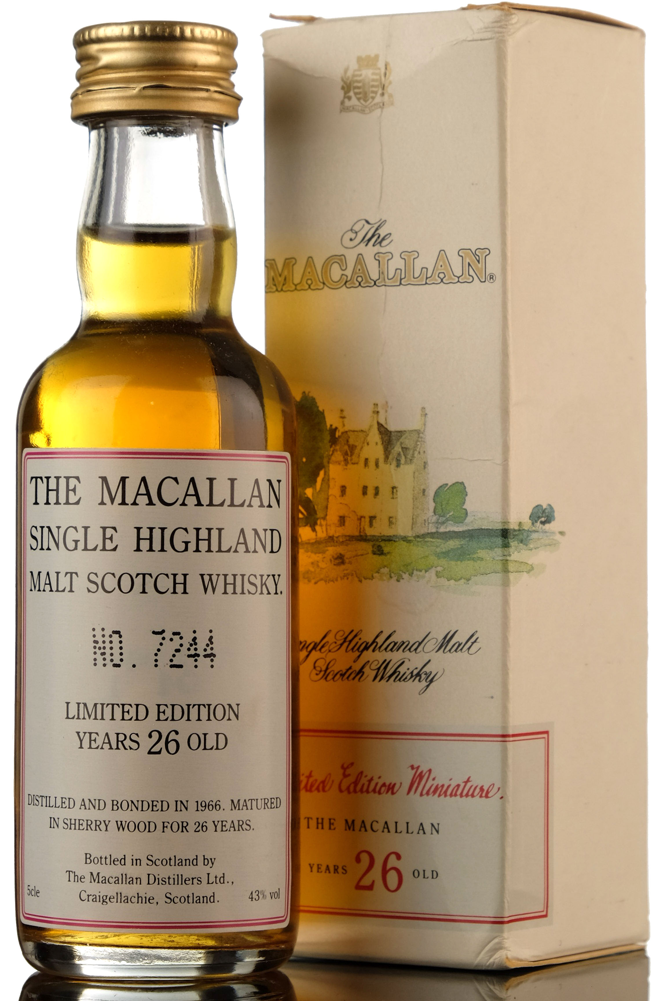 Macallan 1966 - 26 Year Old - Miniature