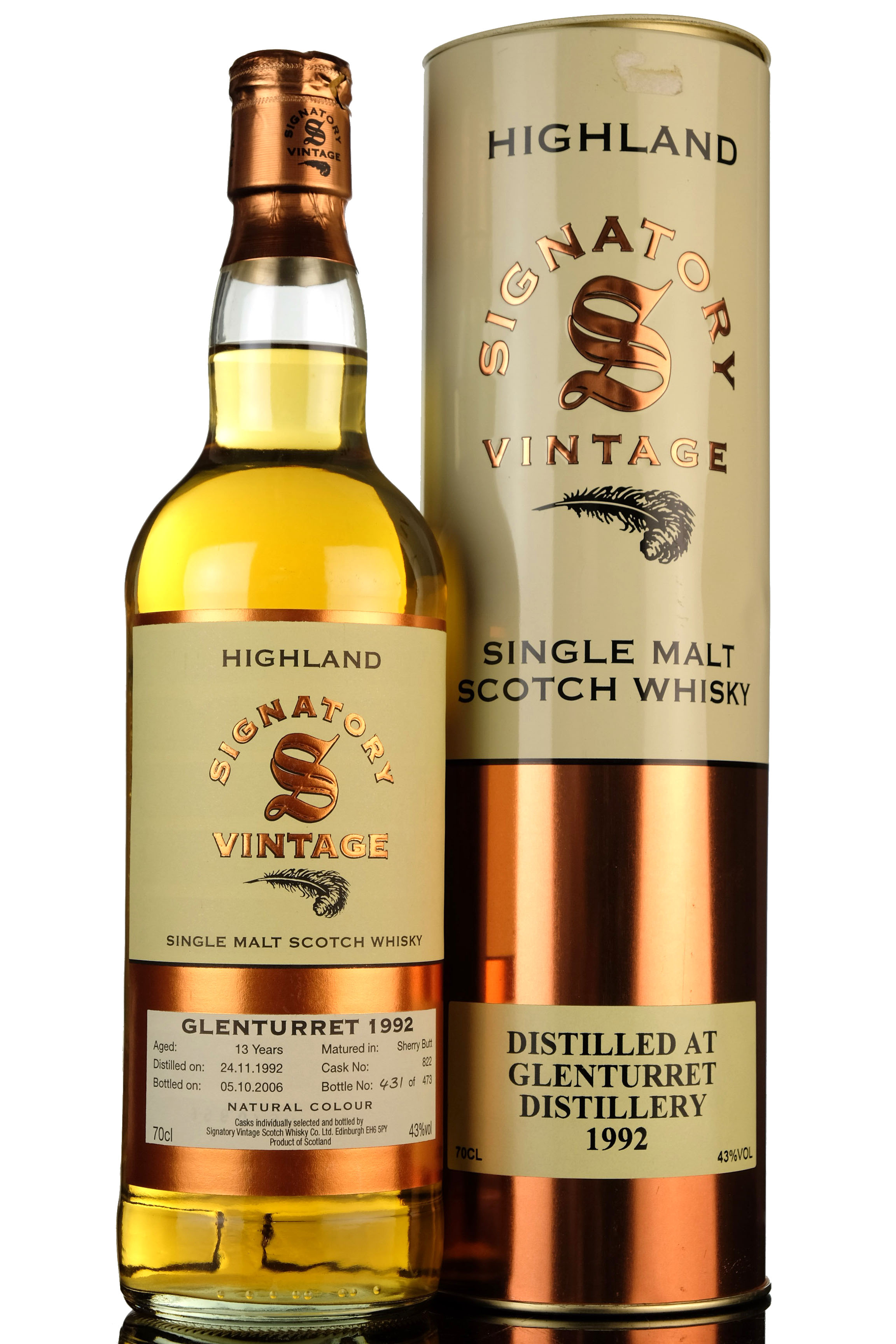 Glenturret 1992 - 2006 13 Signatory Vintage