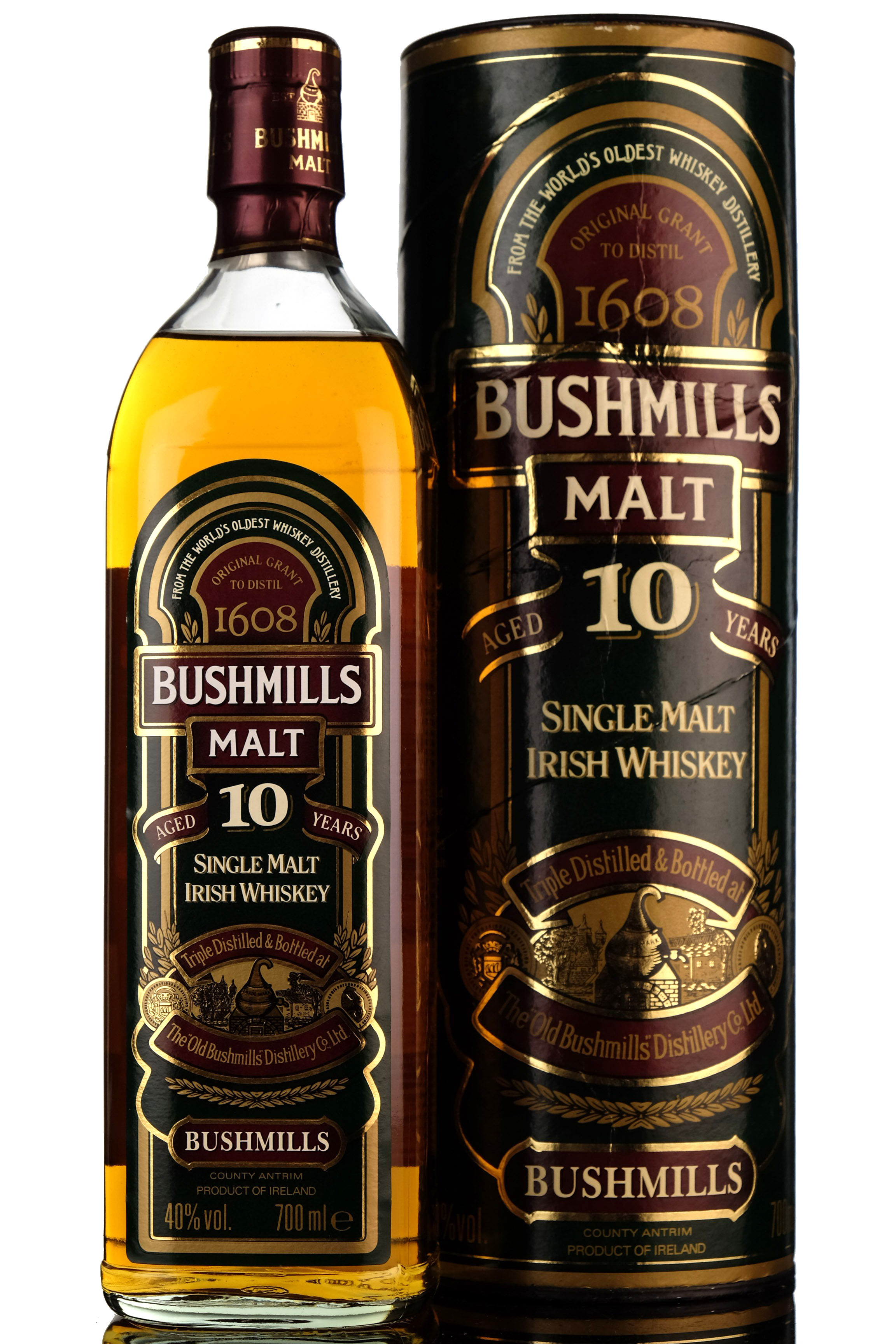 Bushmills 10 Year Old - Irish Whiskey