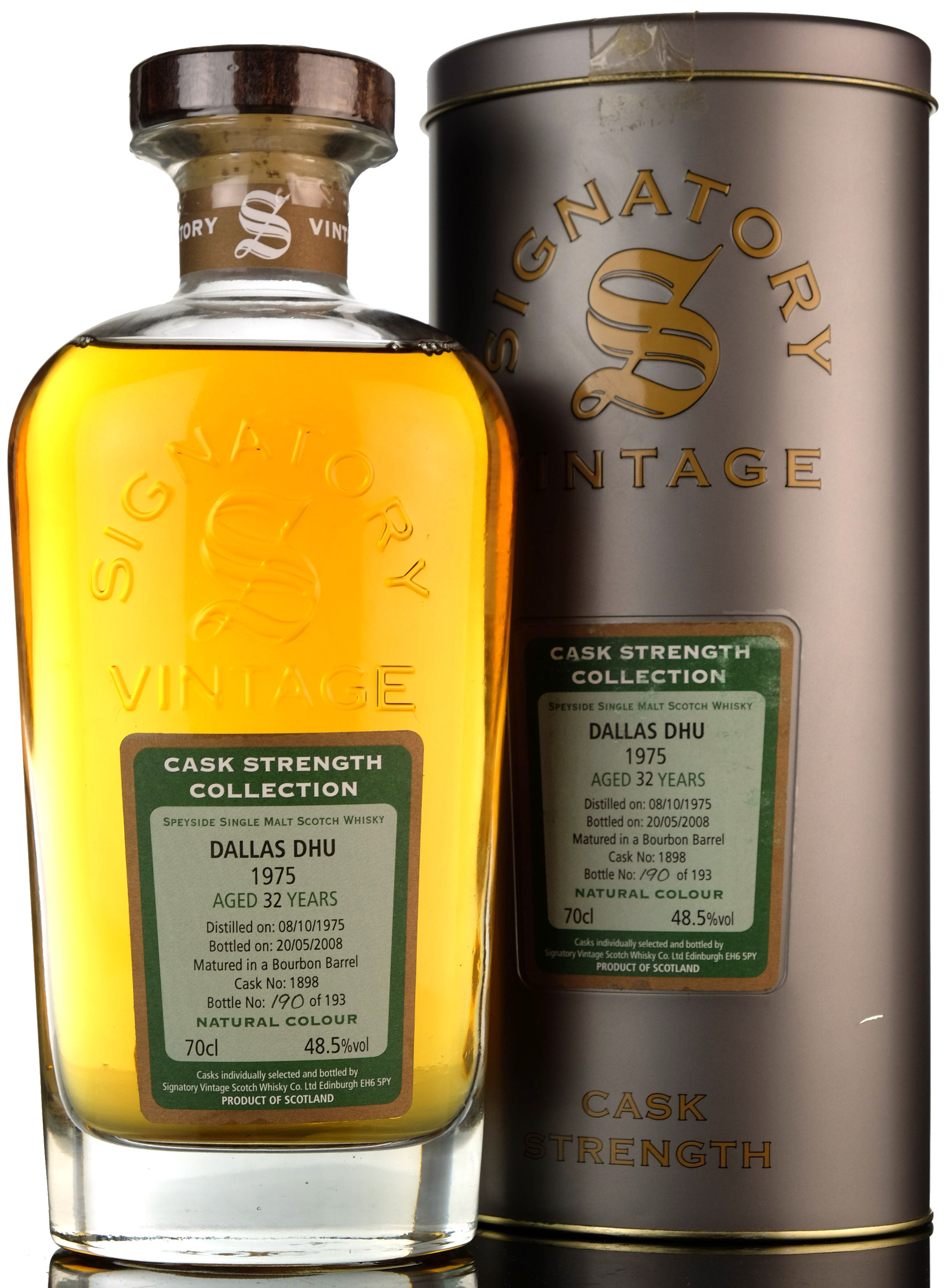 Dallas Dhu 1975 - 2008 32 Signatory Vintage