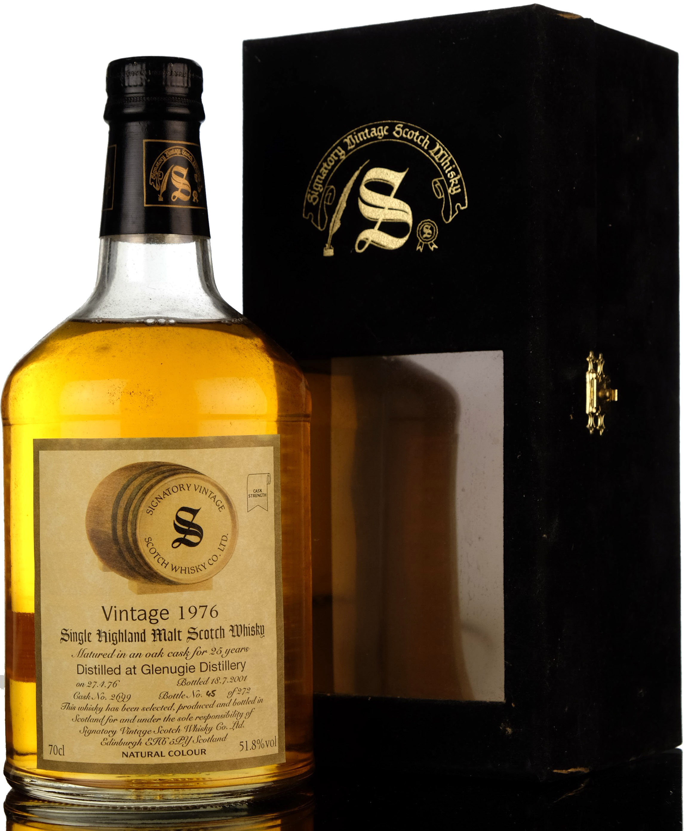 Glenugie 1976-2001 - 25 Year Old - Signatory Vintage