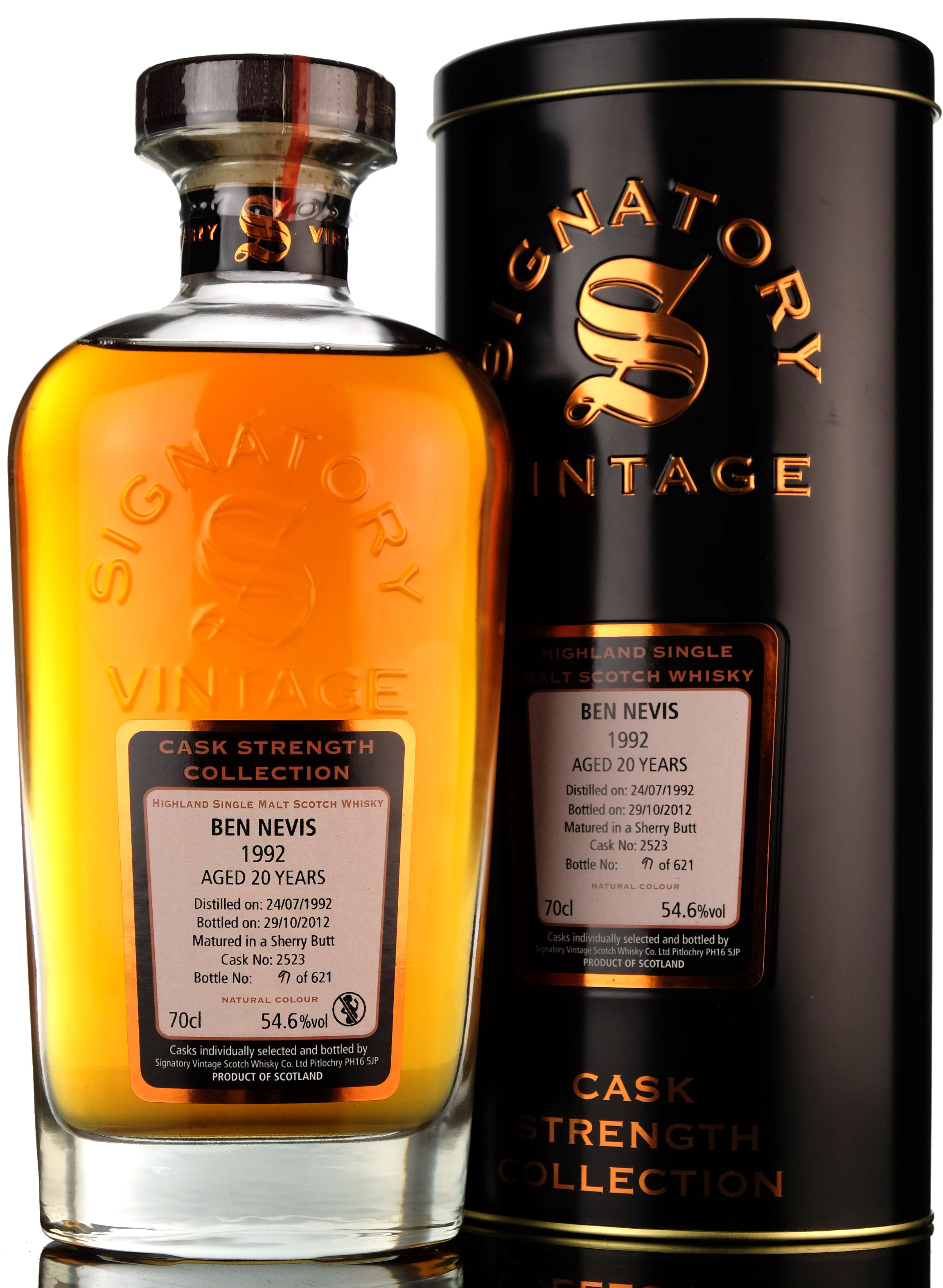 Ben Nevis 1992 - 2012 20 Signatory Vintage