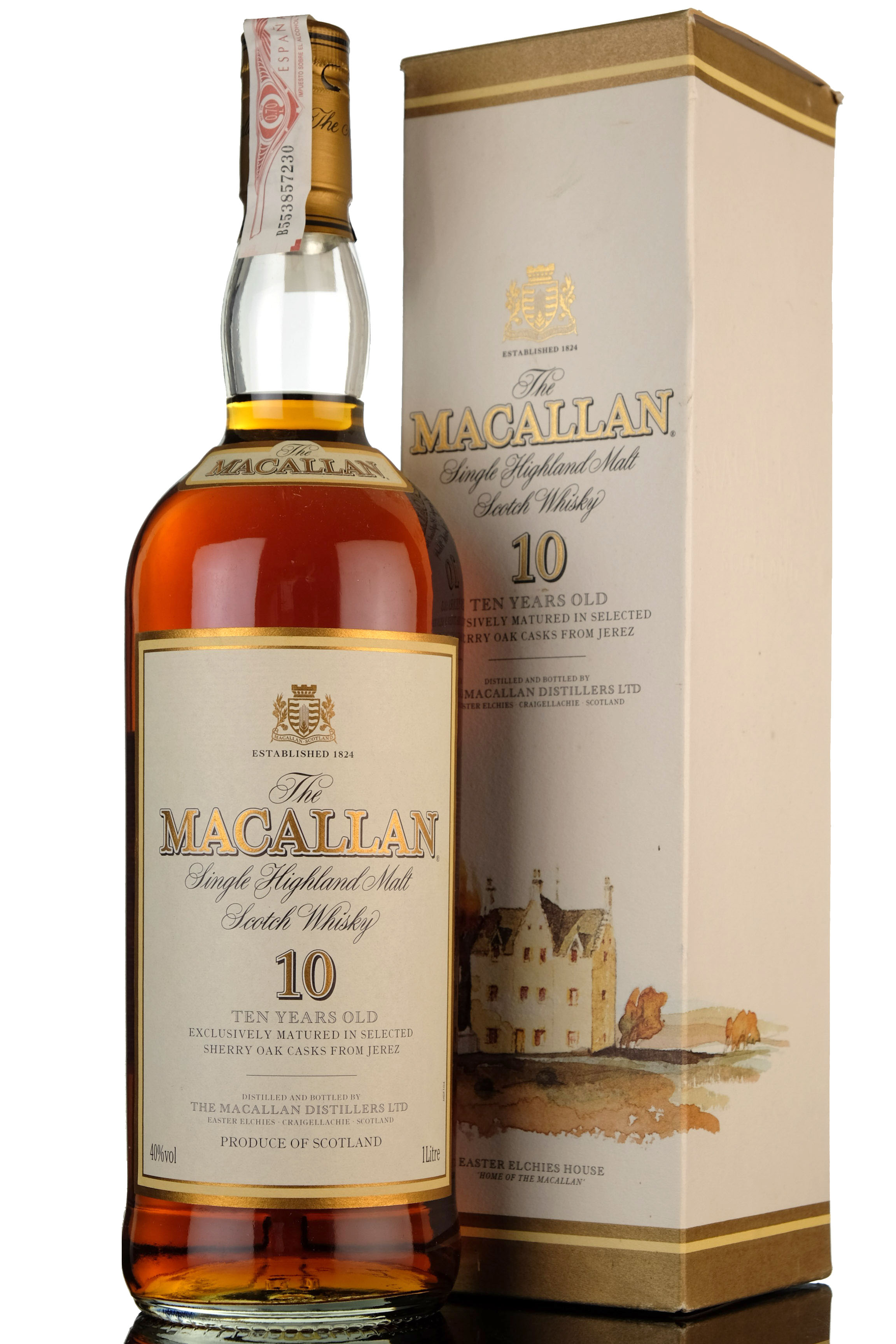 Macallan 10 Year Old  1 Litre