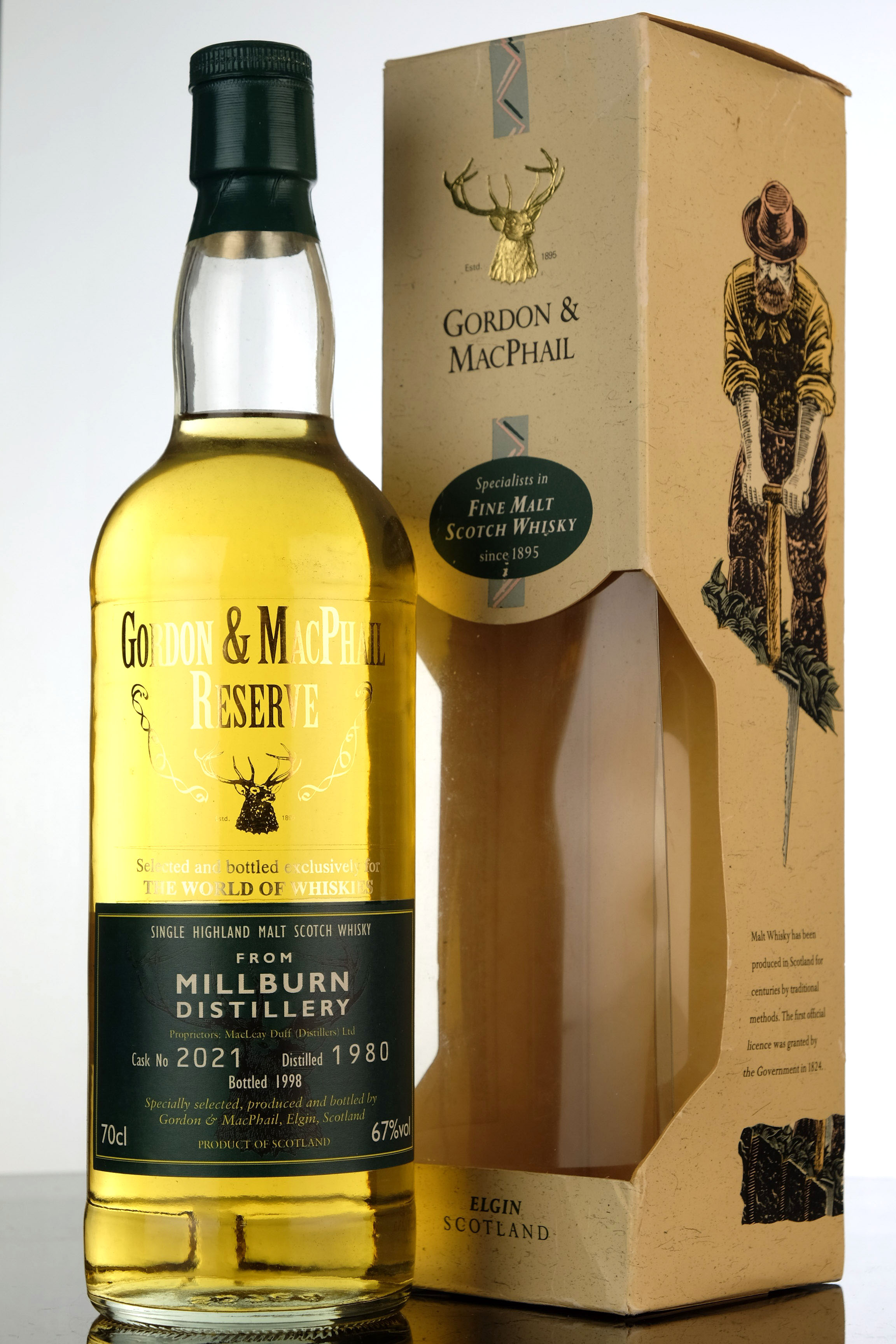 Millburn 1980-1998 - World Of Whiskies - Gordon & MacPhail
