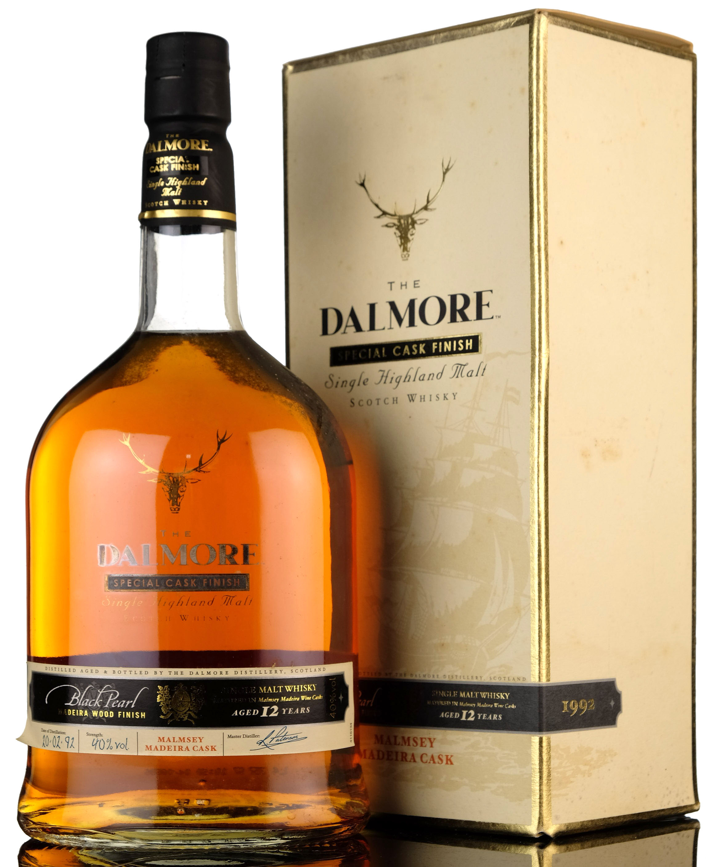 Dalmore 1992 - 12 Year Old - Black Pearl - 1 Litre