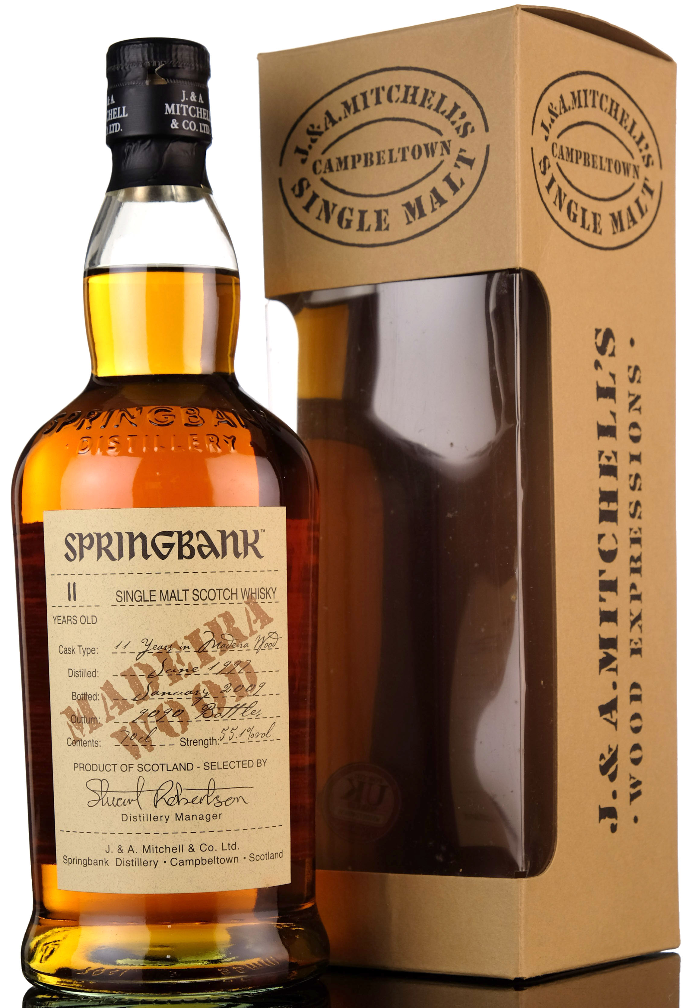 Springbank 1997-2009 - Madeira Wood