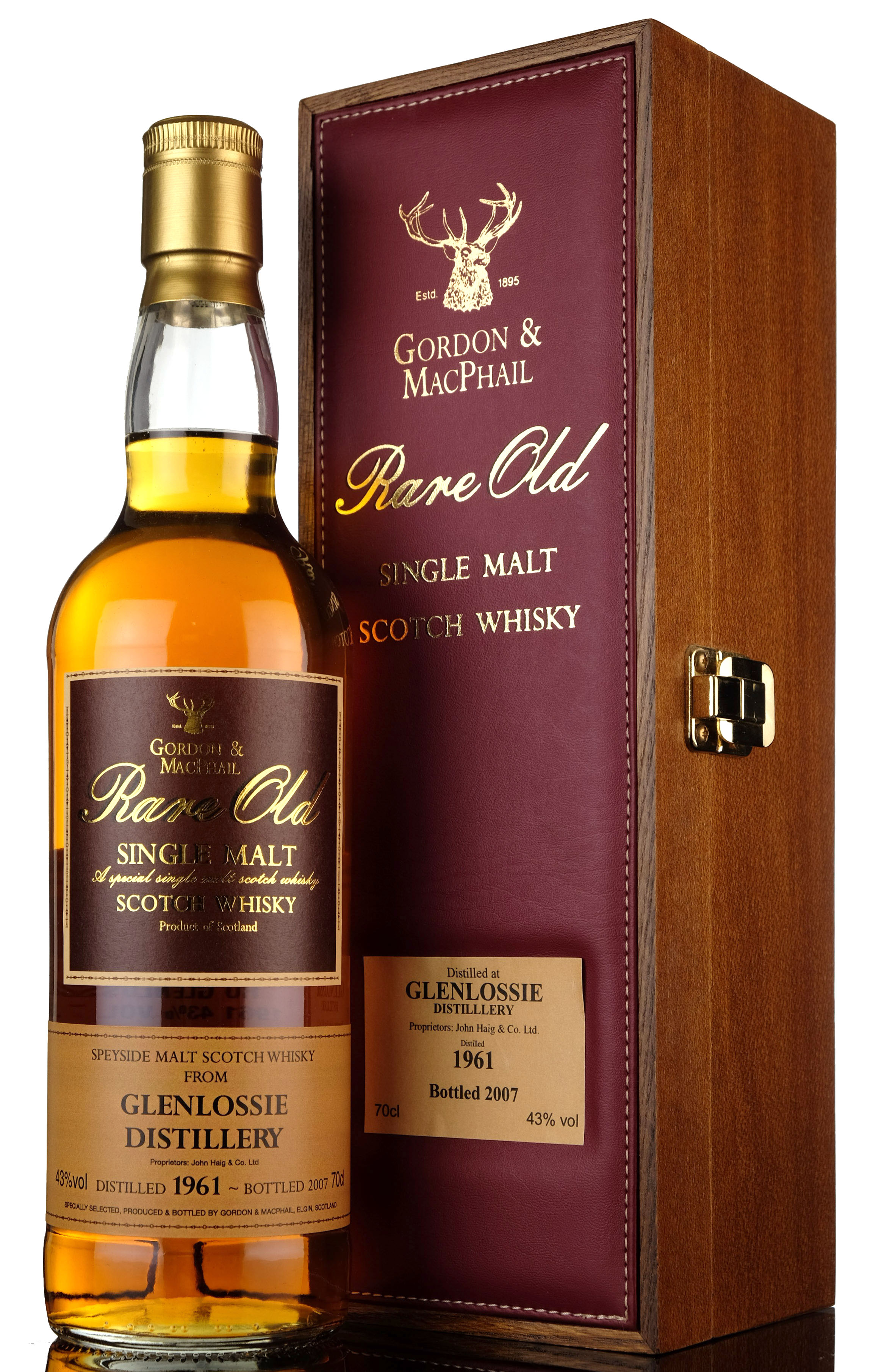 Glenlossie 19612007 Rare Old Gordon MacPhail