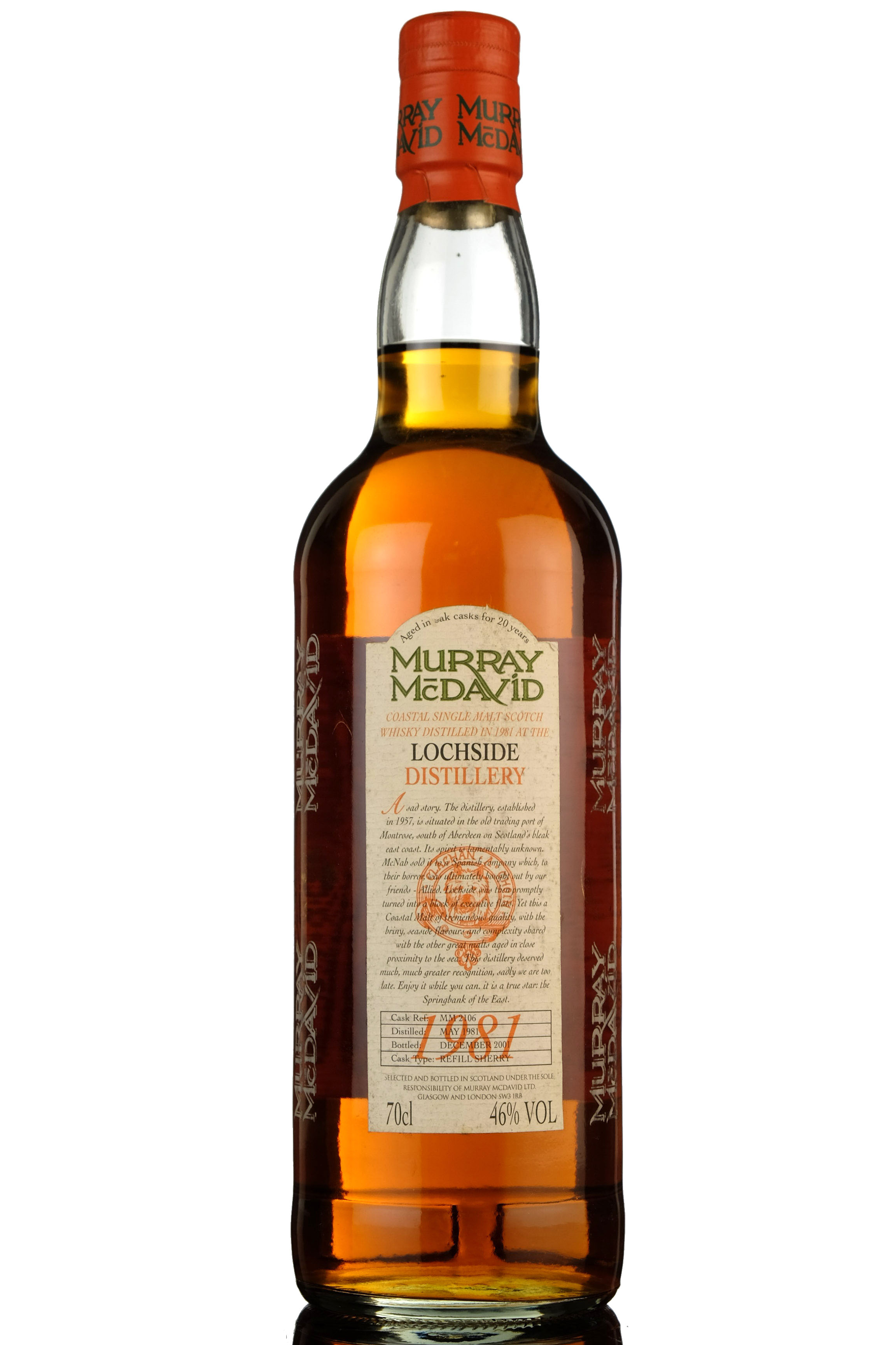 Lochside 1981-2001 - 20 Year Old - Murray McDavid - Single Cask 2106