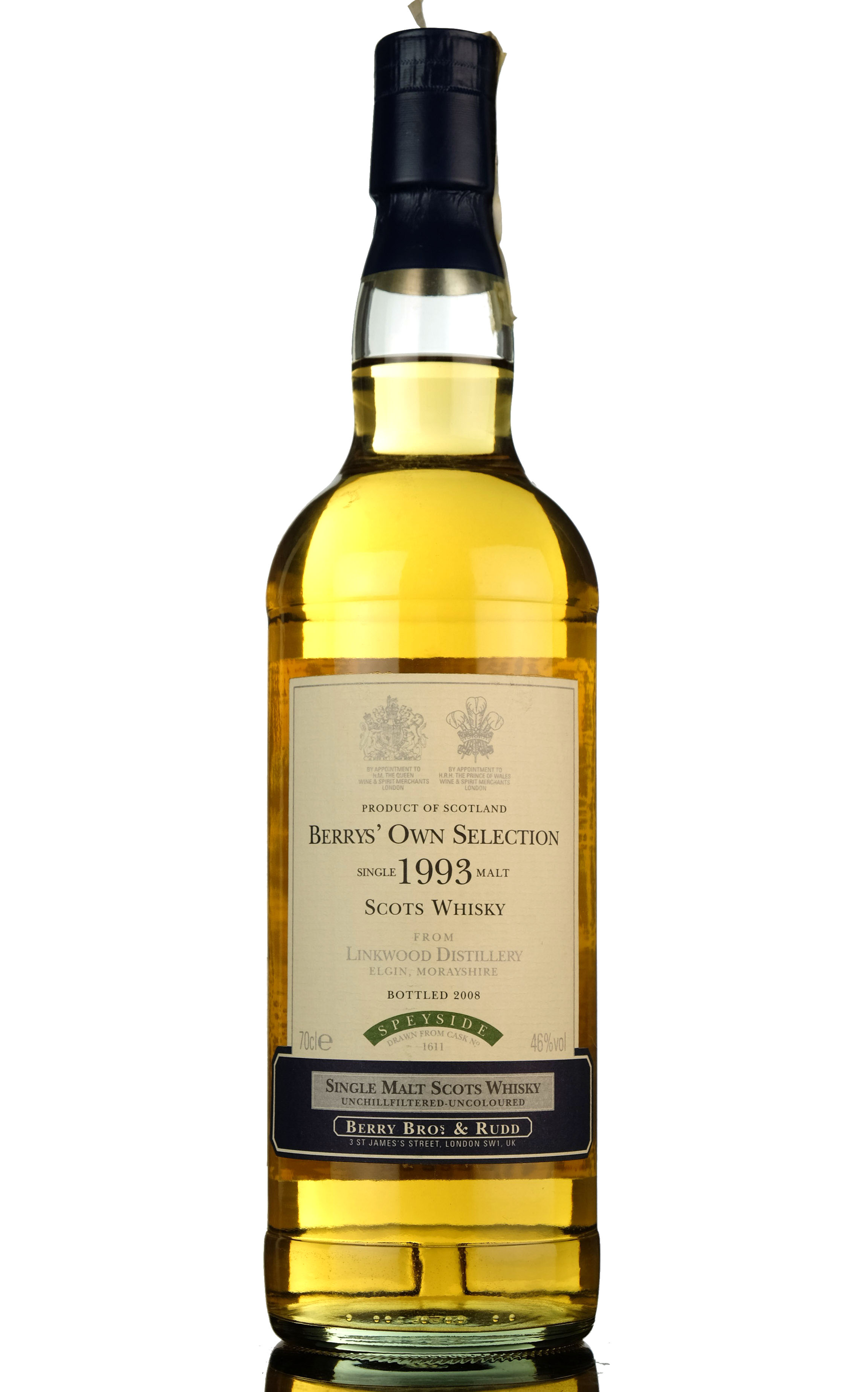 Linkwood 1993 - 2008 Berry Bros Rudd