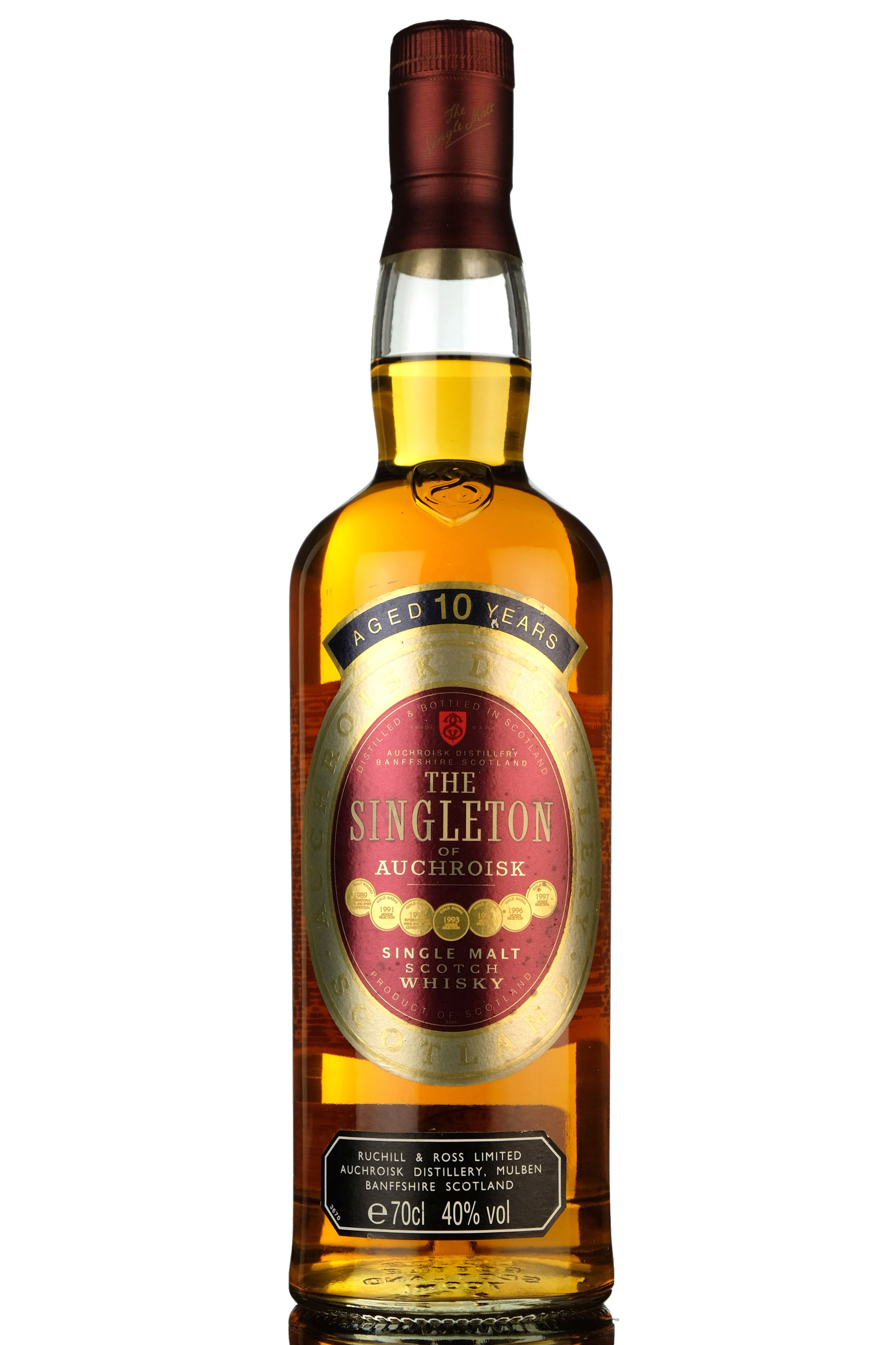 Singleton Of Auchroisk 10 Year Old