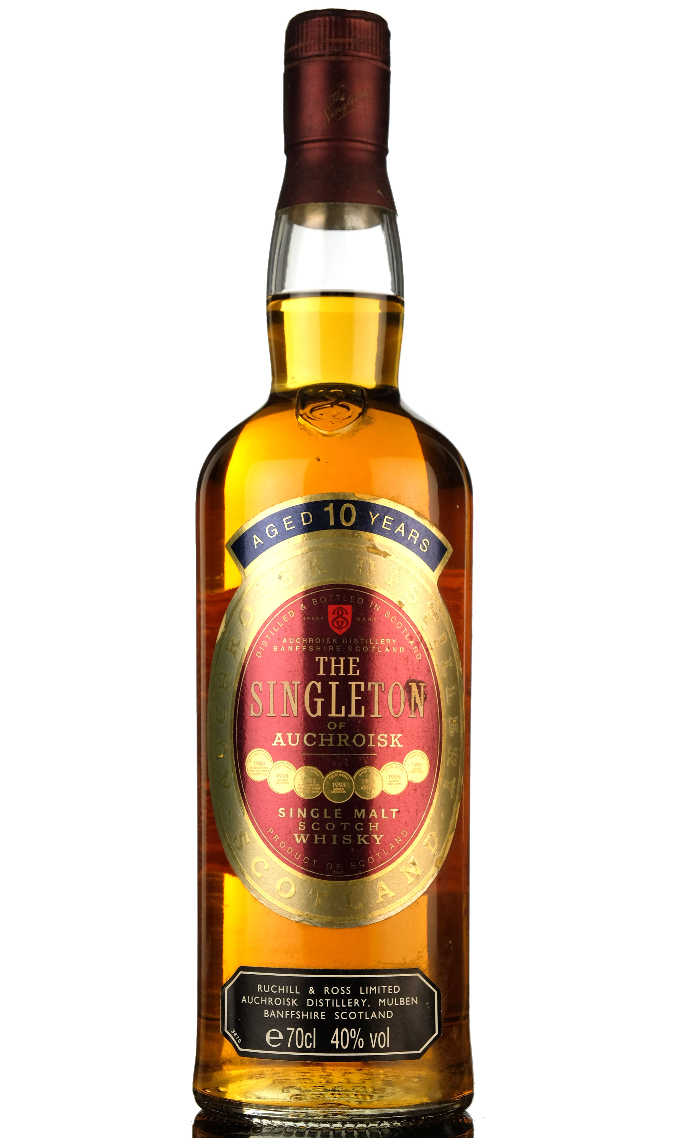 Singleton Of Auchroisk 10 Year Old