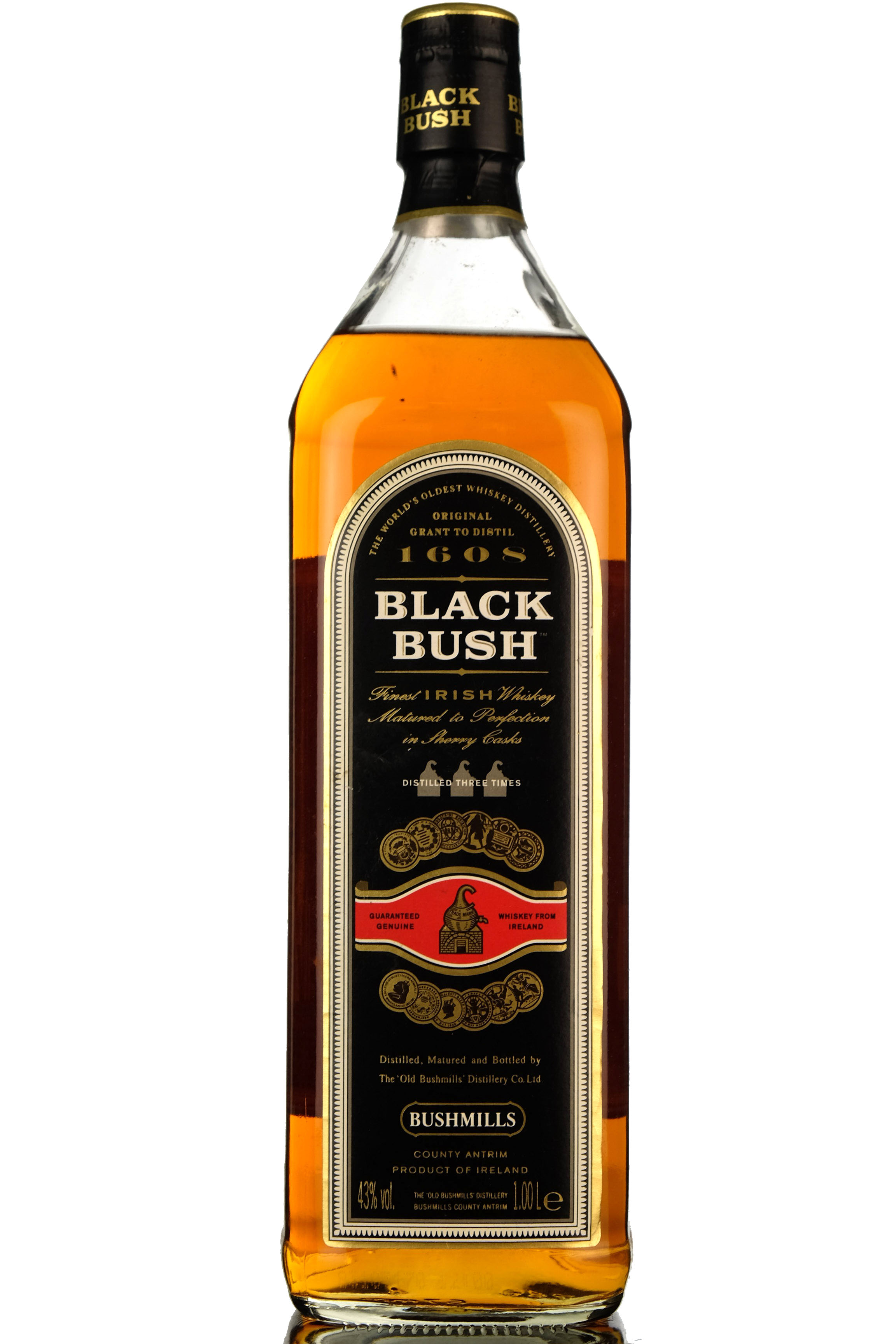 Bushmills Black Bush - Irish Whiskey - 1 Litre