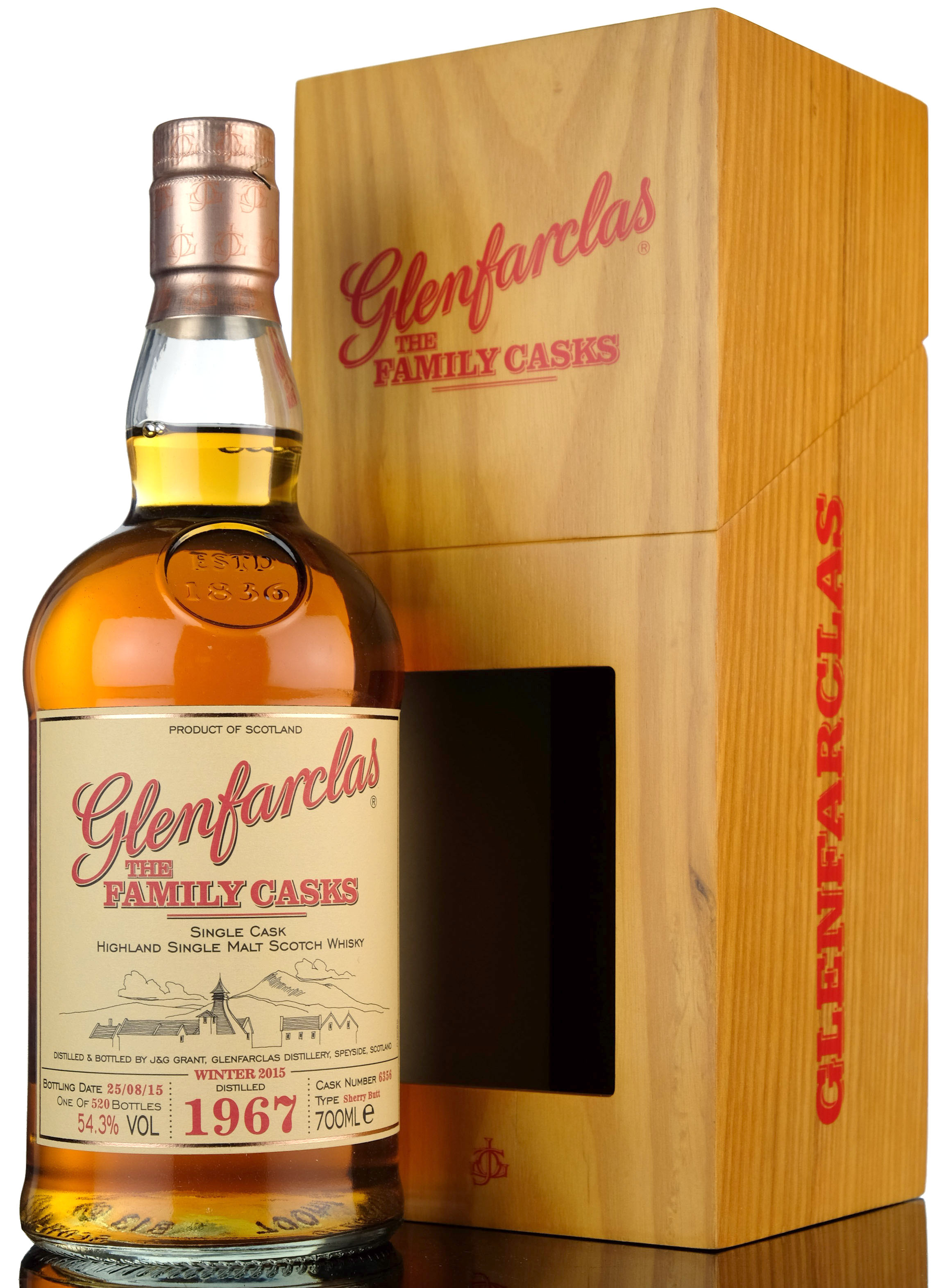 Glenfarclas 1967-2015 - The Family Casks 6356